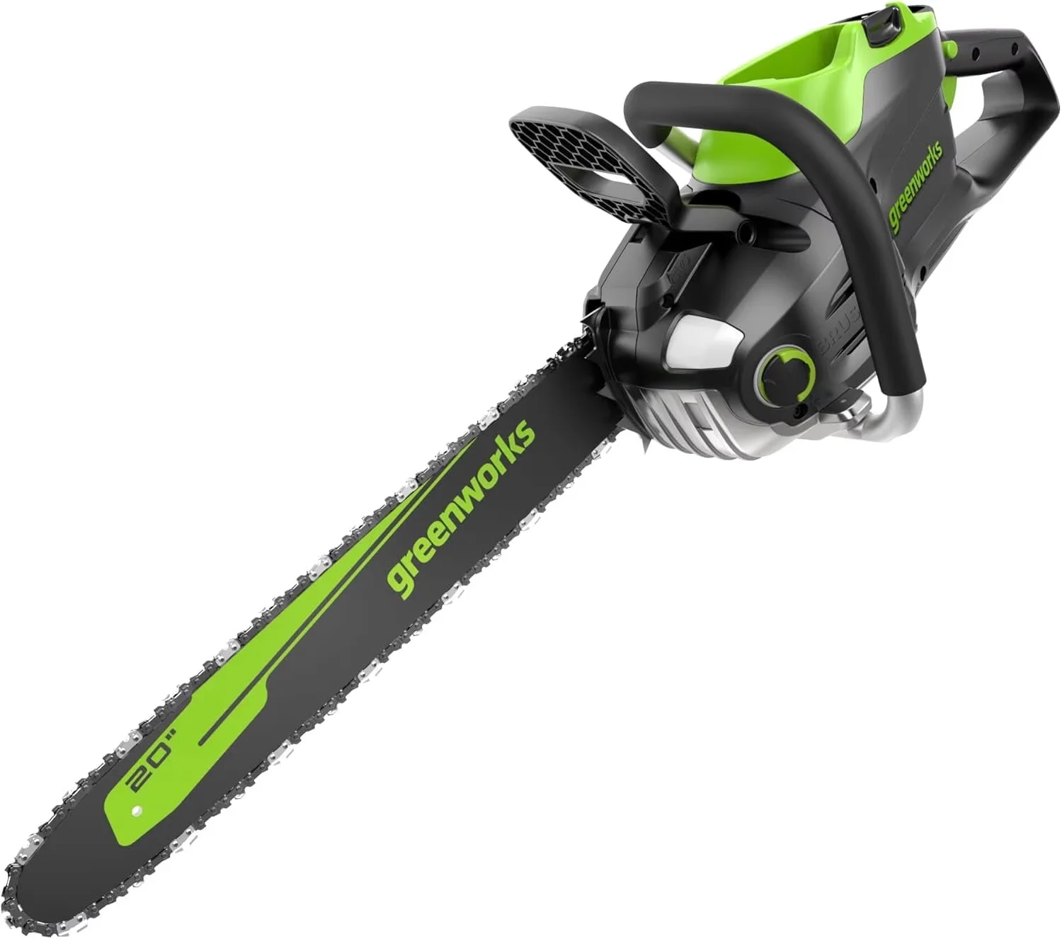 Quality Chainsaw with Battery, 80V, 80V 20" Brushless Cordless (Great - Green Model 20D9DF