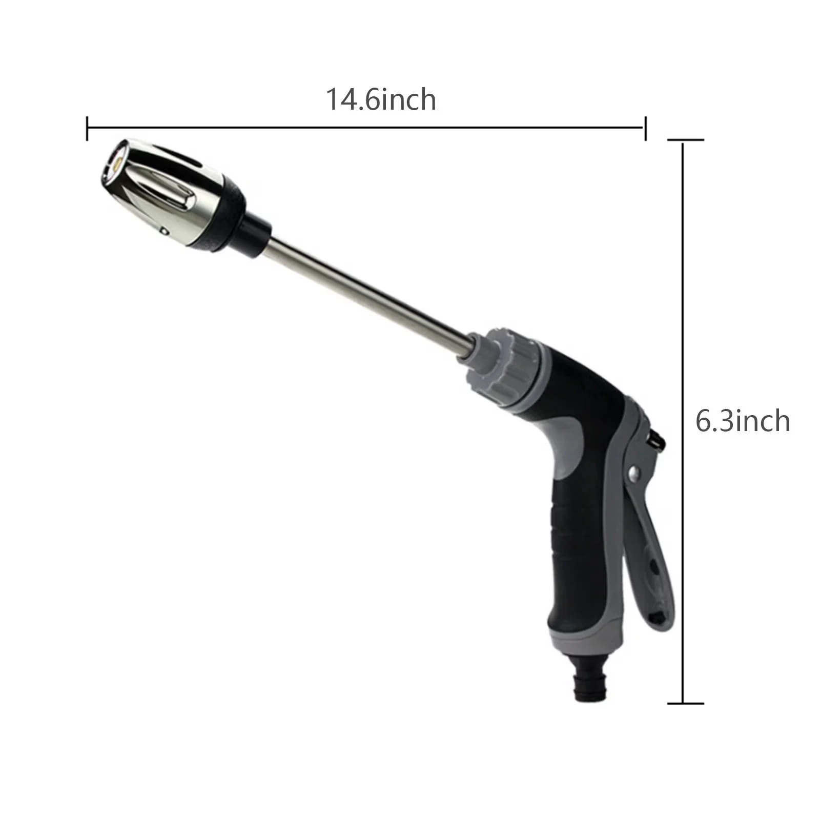 Pressure Washer Versatile with Kink Free Hose, Portable, High Water Gun for Car - Model 3C84AE