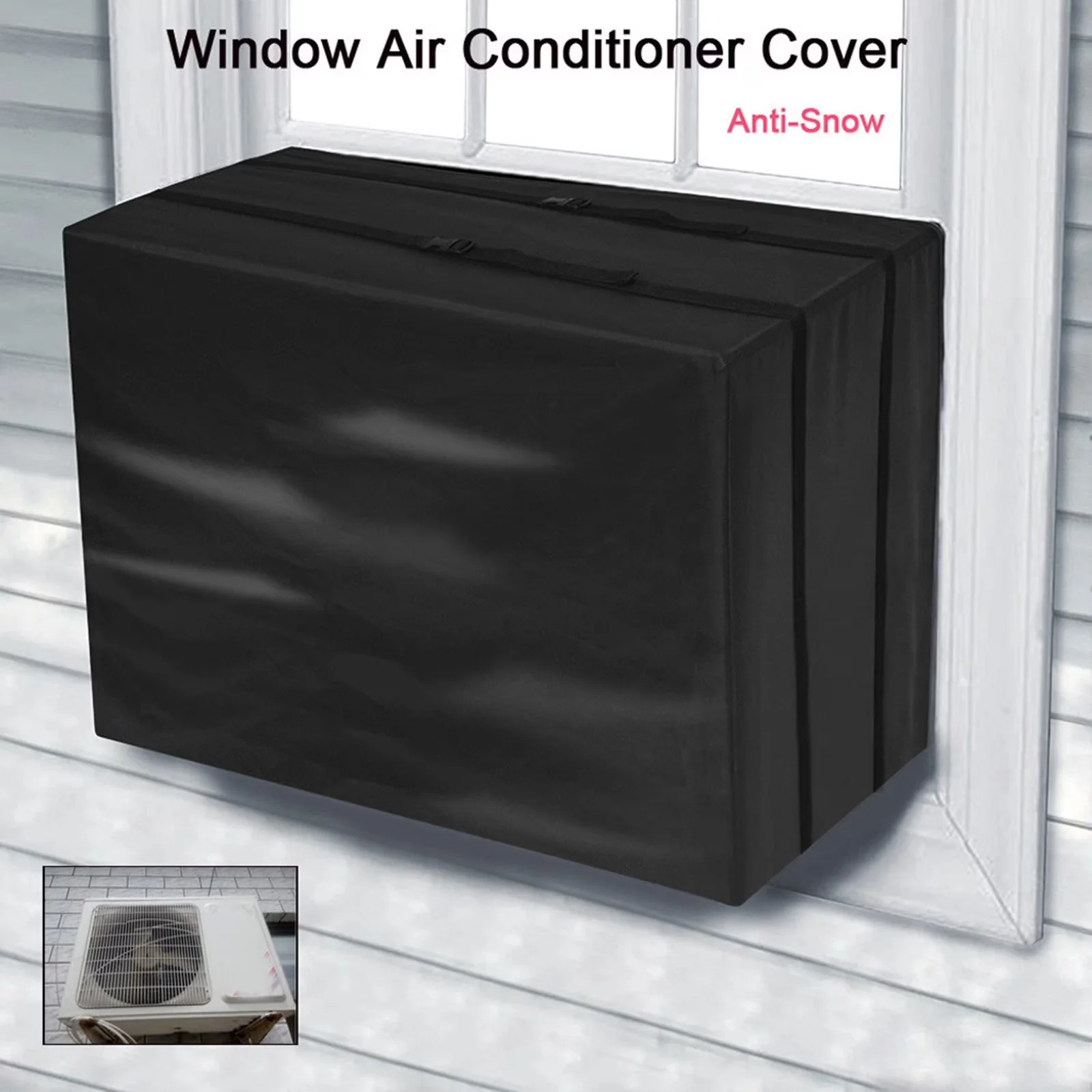 Air Conditioner Classic - Cloth Black 9x15 - Modern Design Model F1F3E7