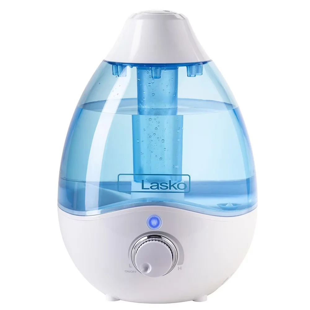 Modern Humidifier with Automatic Shut-Off, Water Level Indicator, Variable Speed - White Model E757DD