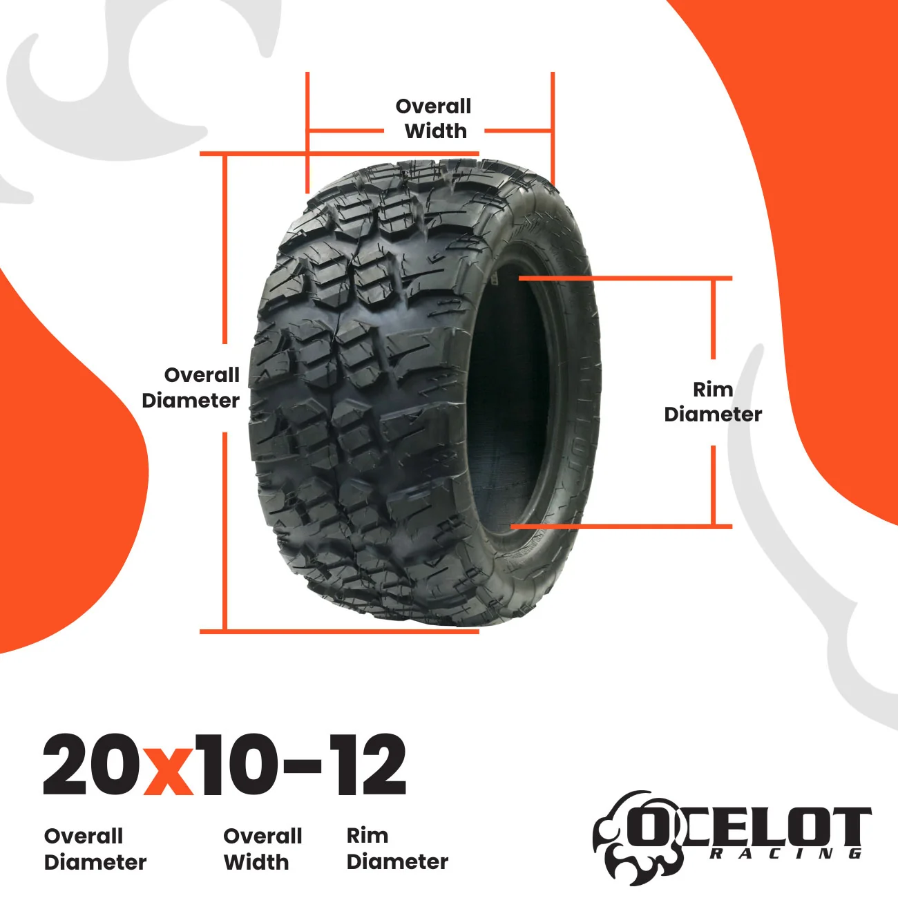 Versatile Golf Cart Tire with Durable Construction, Aurora GT for Multiple Applications - Model 0E9F01