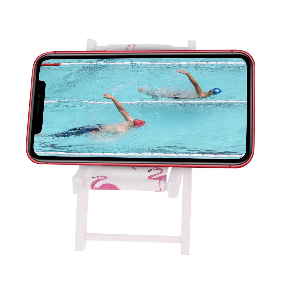 Innovative Beach Chair with Mini Wood Set - White 2 Pcs - Essential Collection Model A9729E