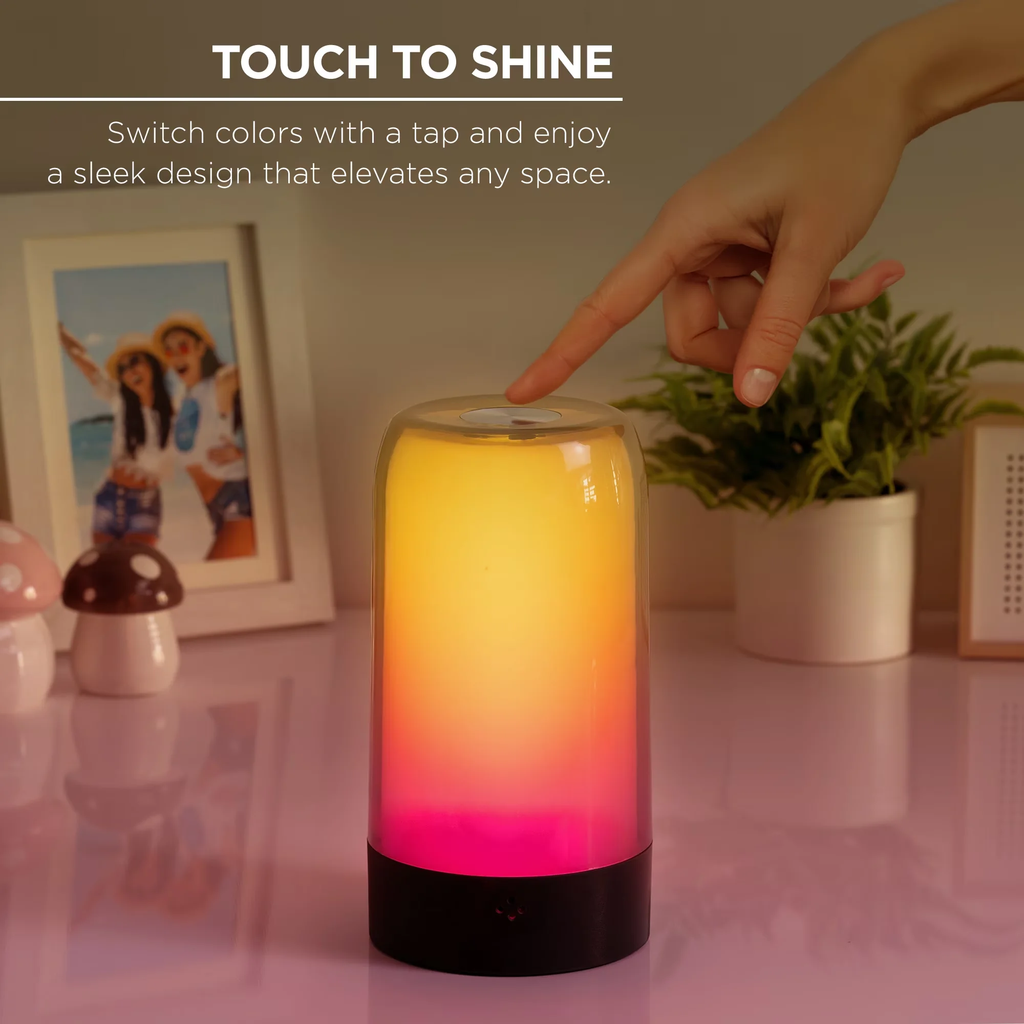 Professional Lamp with LED, Standard Lamps, Sound Reactive Modes - Multicolor Plastic Model EABAF9