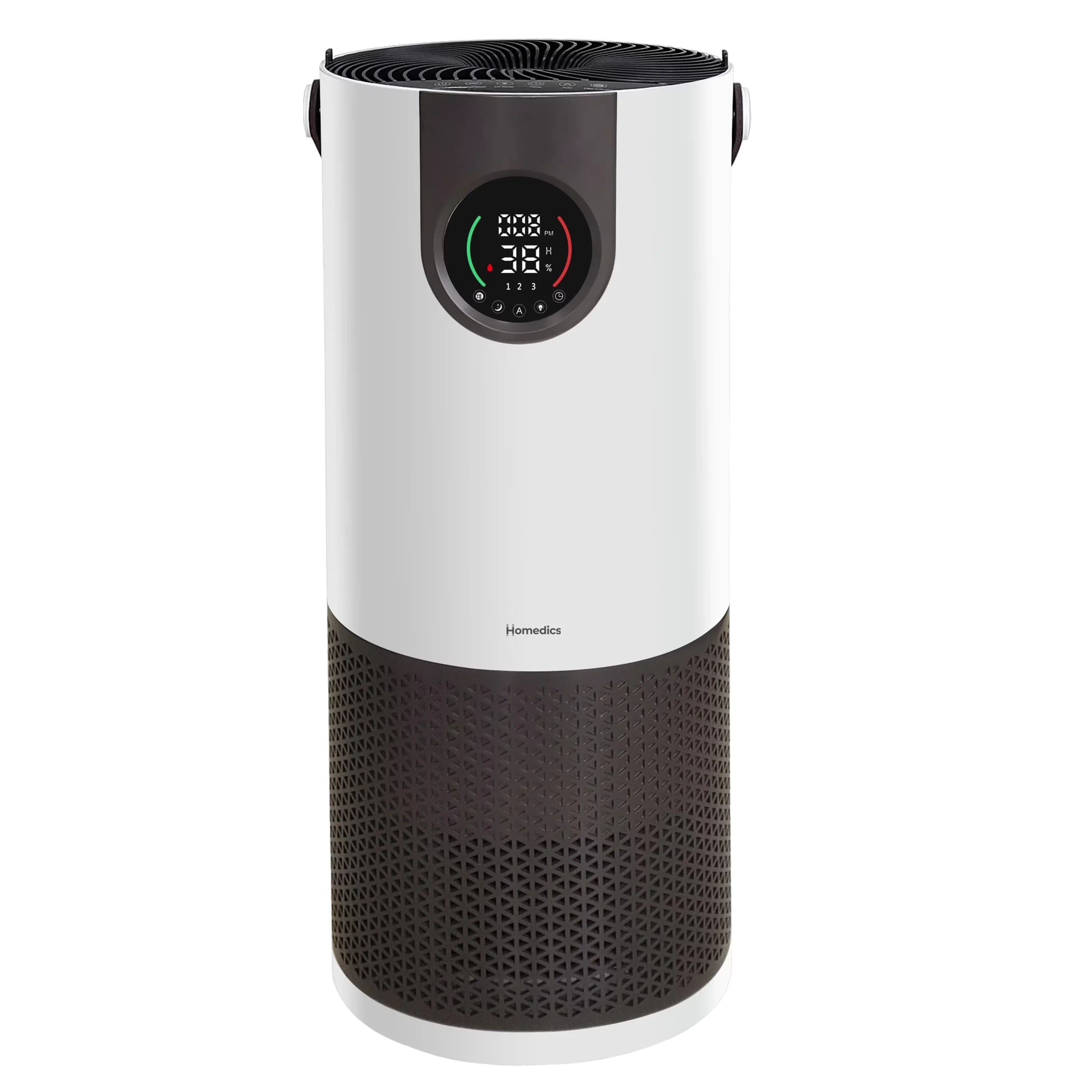 Versatile Air Purifier with Variable Speed, Automatic Shut-Off - White Model F82684