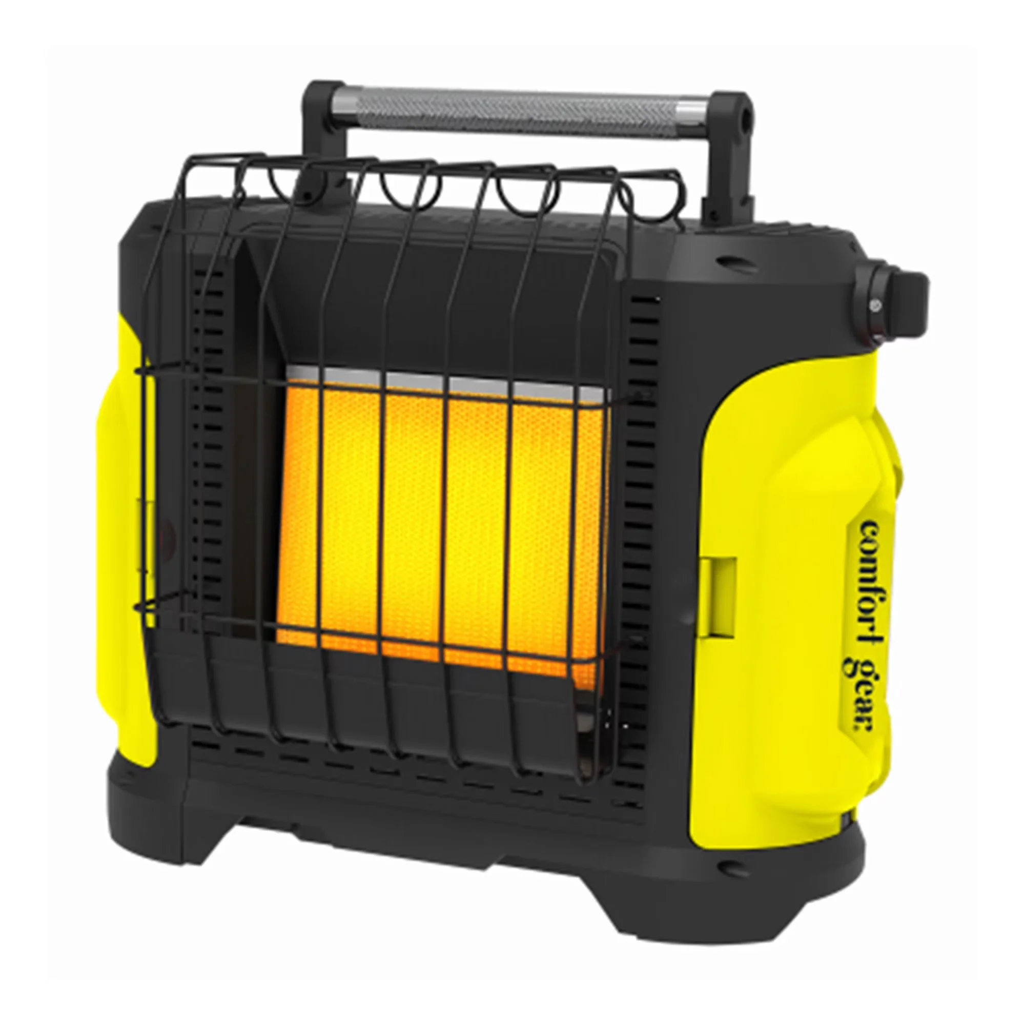 Innovative Portable And Electric Space Heater with 10000 BTU, Automatic Shutoff - Yellow Model F225B5