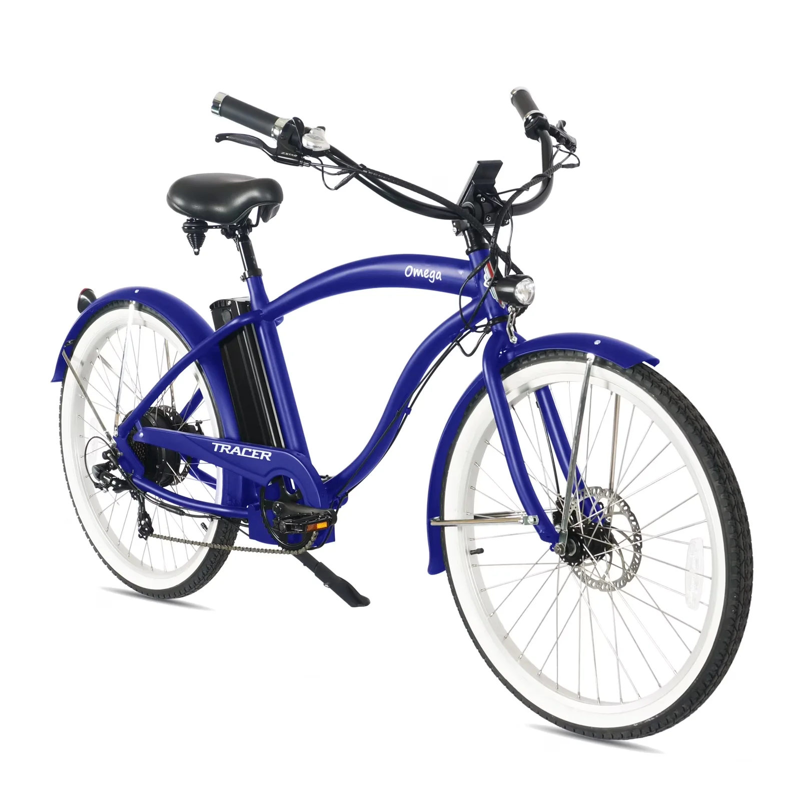 Innovative Electric Bike with Battery, 500W, 500W Rear Motor - Blue - Easy to Use Model 40E42B
