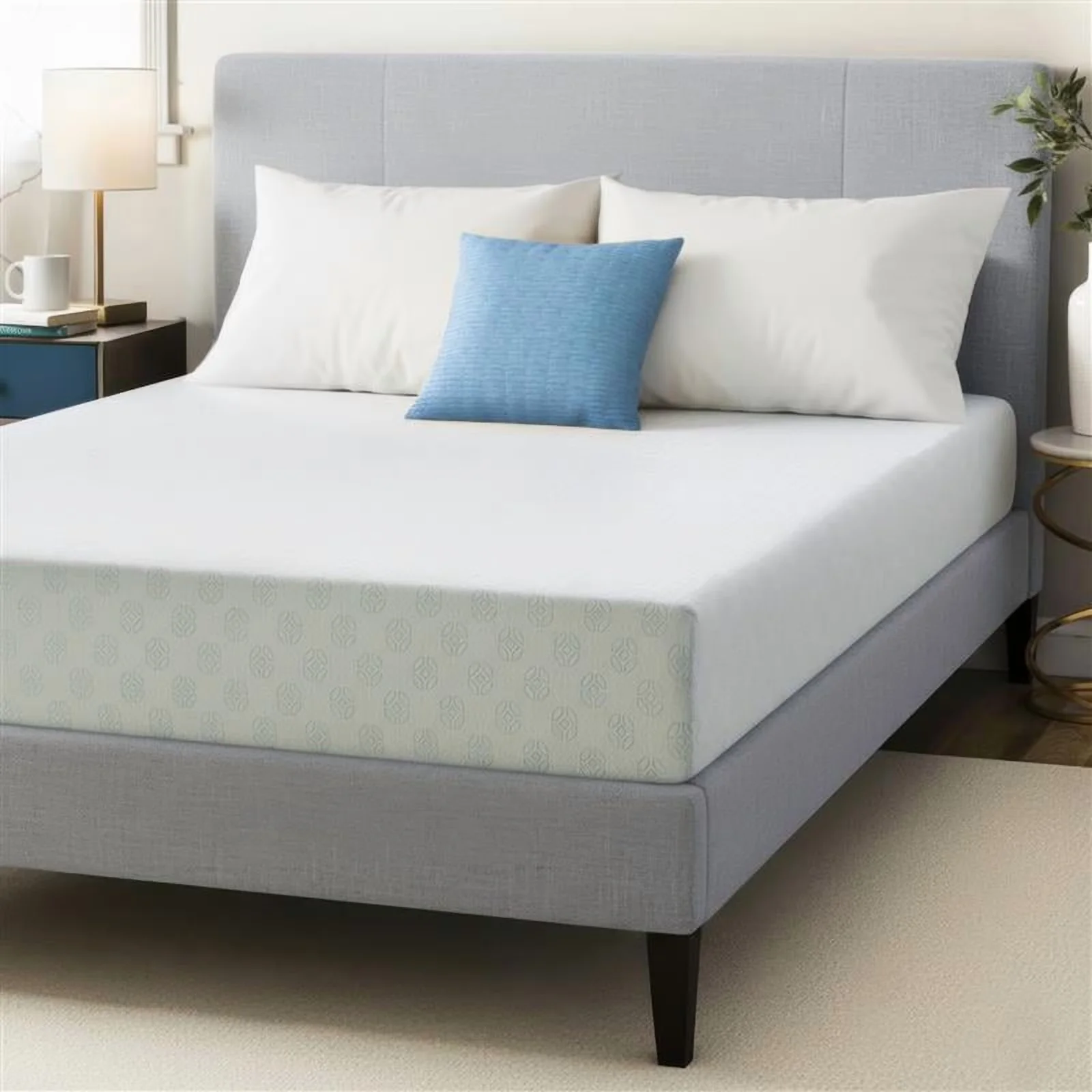 Mattresses Accessory Reliable with Breathable Construction, Twin - Memory Foam, Poly Blend Model C89E6C