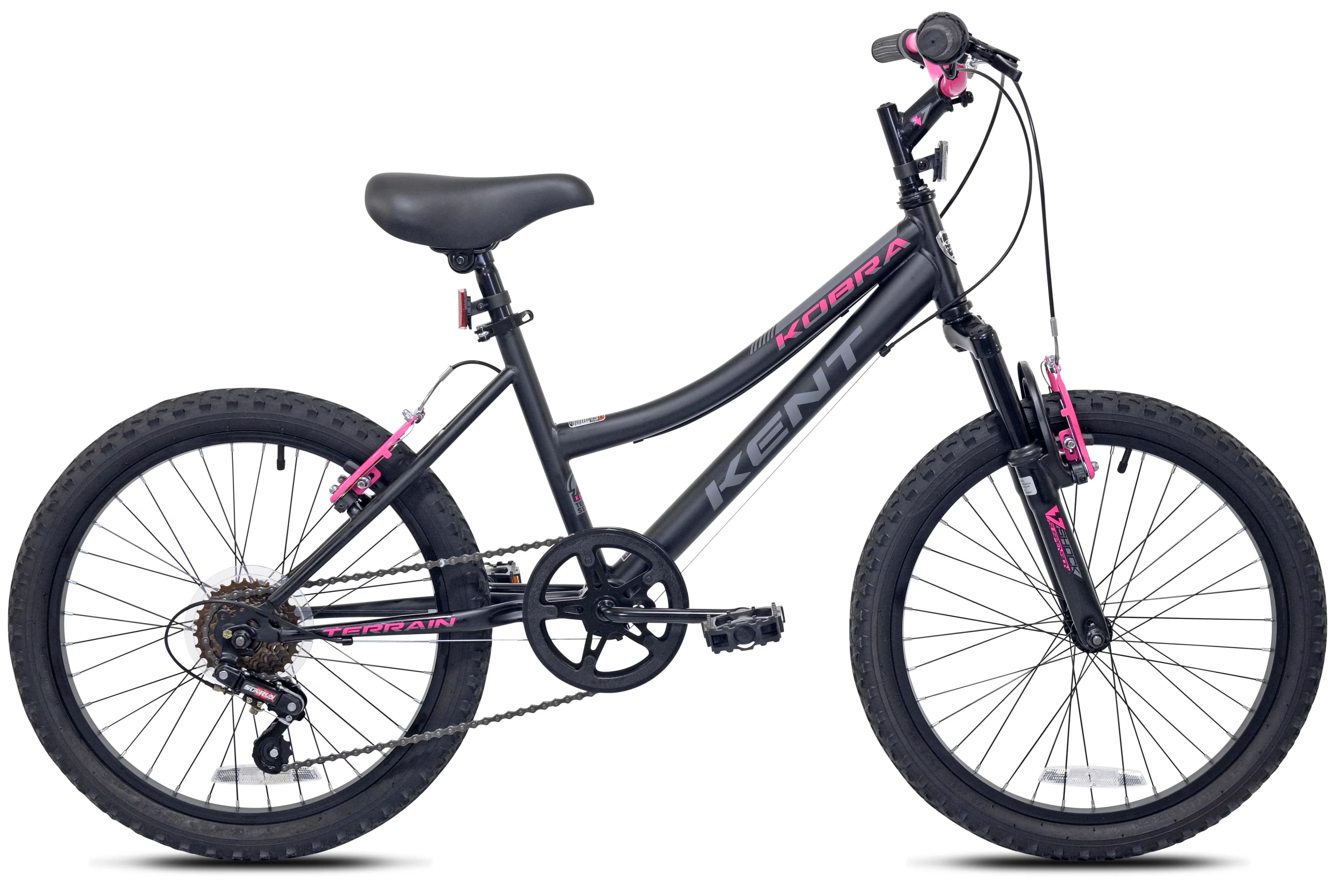 Kids Bike Durable with Adjustable Handlebar Height, Adjustable Seat Height, Adjustable Speed - Black Model 83D3DB