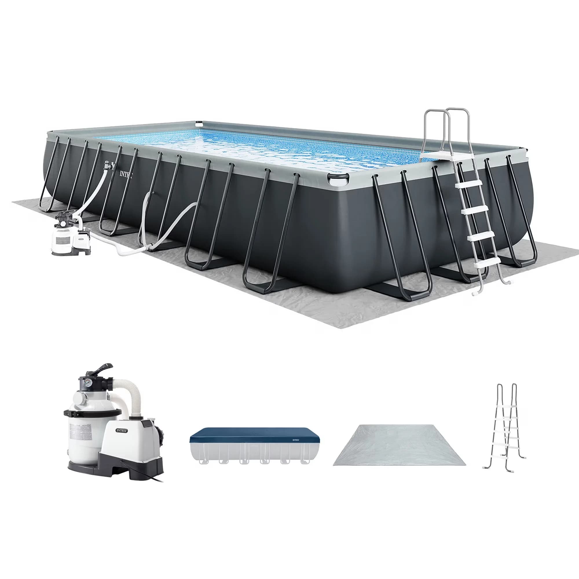 Classic Above Ground Pool with Uv Resistant, Engineered T-Joints for strength - Model 694301