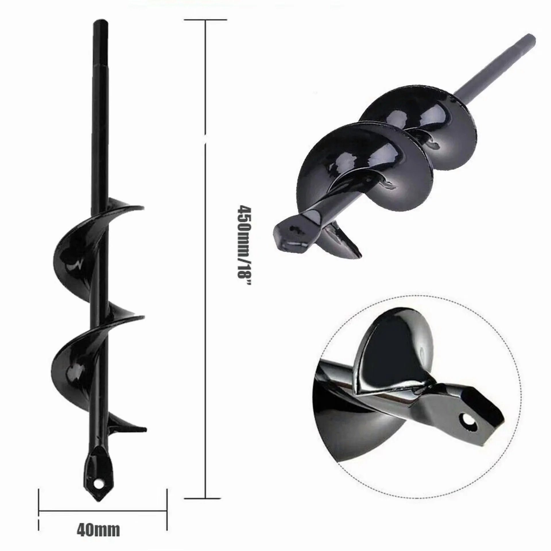 Stylish Power Tool - 18" for Garden Planting - Easy to Use Model 85B7B3