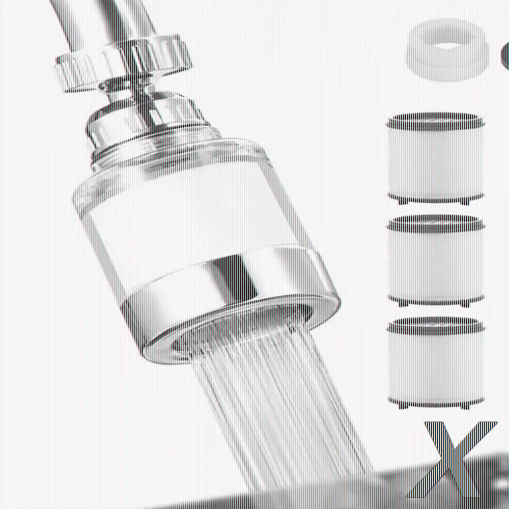 Efficient Water Filtration with Tap Mount System, Purifier - Silver Kitchen Model 3C000E
