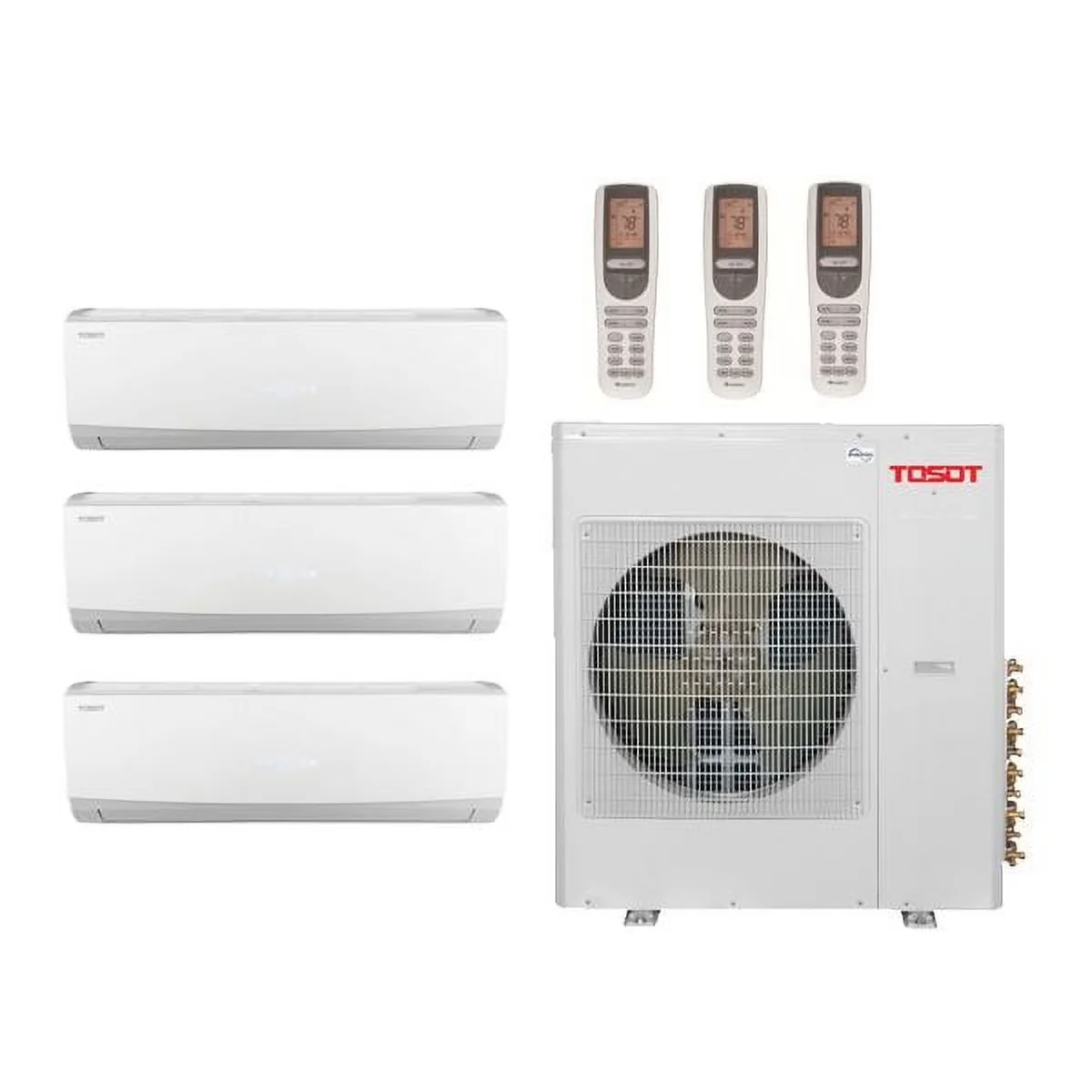 Quality Air Conditioner with 36000 BTU, Timer, Sleep Mode - 12K-12K-12K Model 9054F5