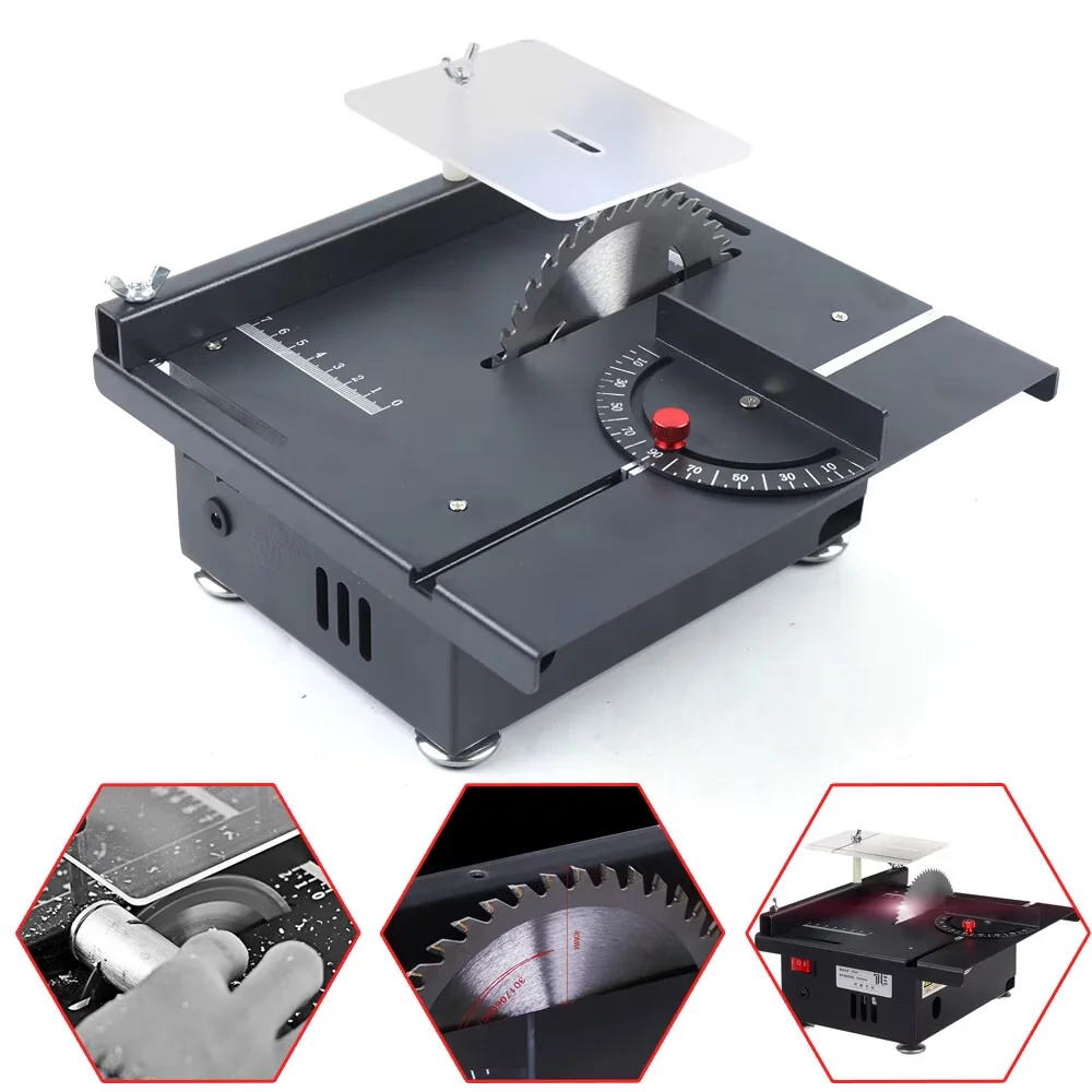 Power Saw Reliable with 24V, Anti-Slip, 24V Desktop Mini Table for Home and Office - Model F1CEDC