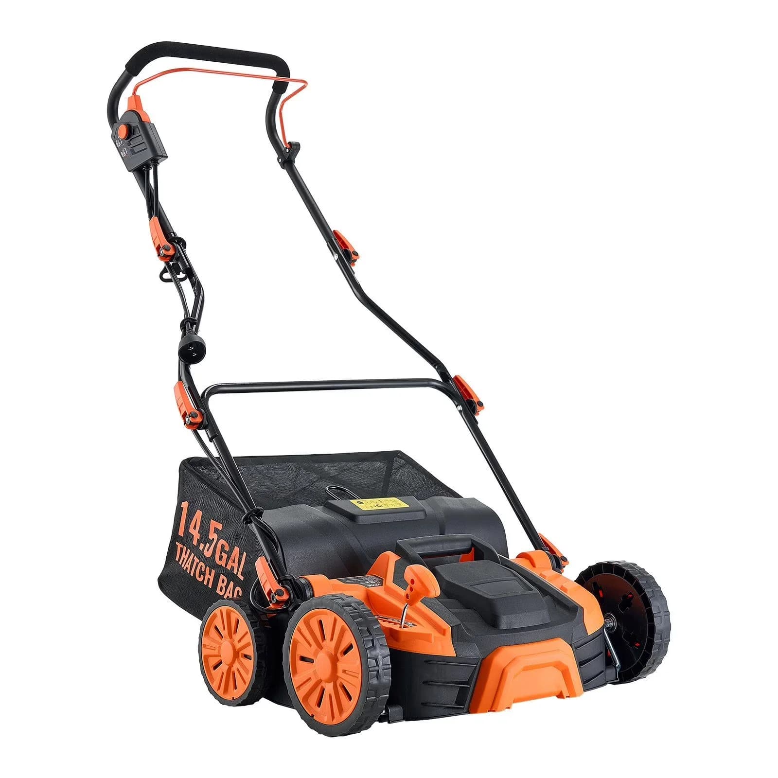 Push Mower Versatile with 5 Adjustable Depths Comes, 14.5-Gallon Large Collection Bag - Model 98899B