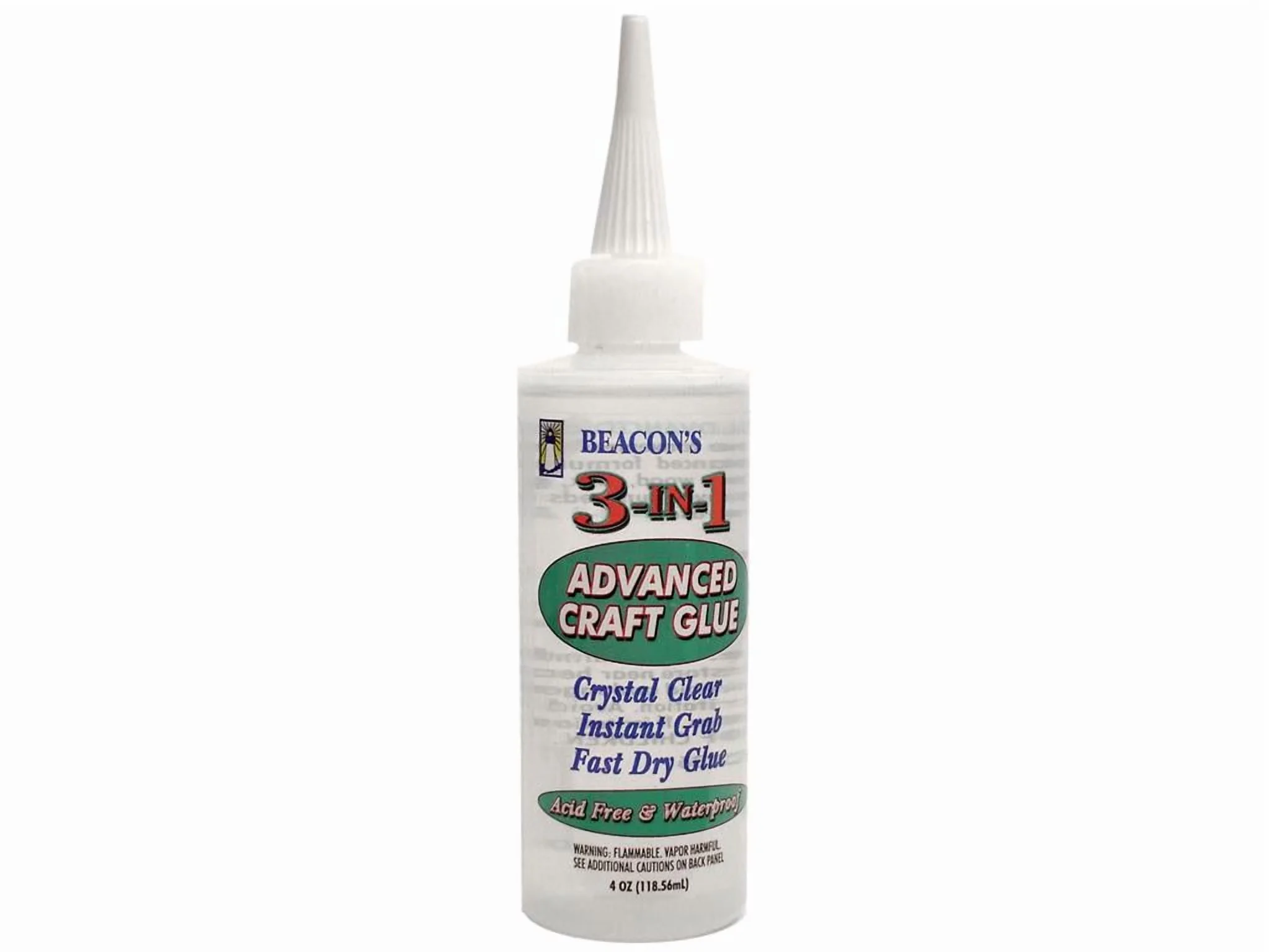 Professional Adhesives Glues In Paint Supplies Tool with 4-Ounce, Proudly made in the USA, Washable and acid-free - Clear 4 oz Model 29113E