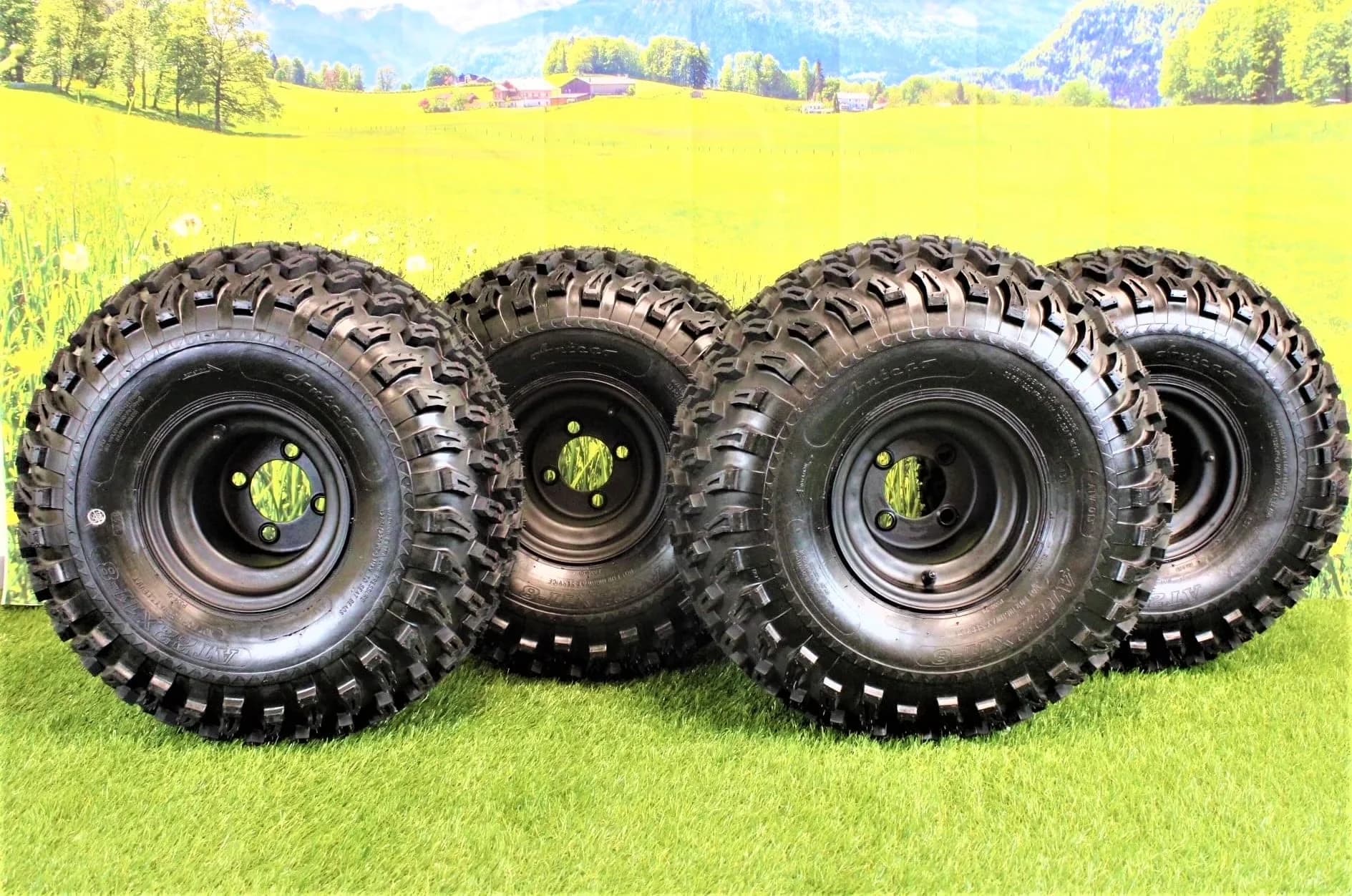 Reliable Golf Cart Tire with Construction Type: Rubber and Steel, Vehicle Type: Golf Cart - Model 5BC0B1