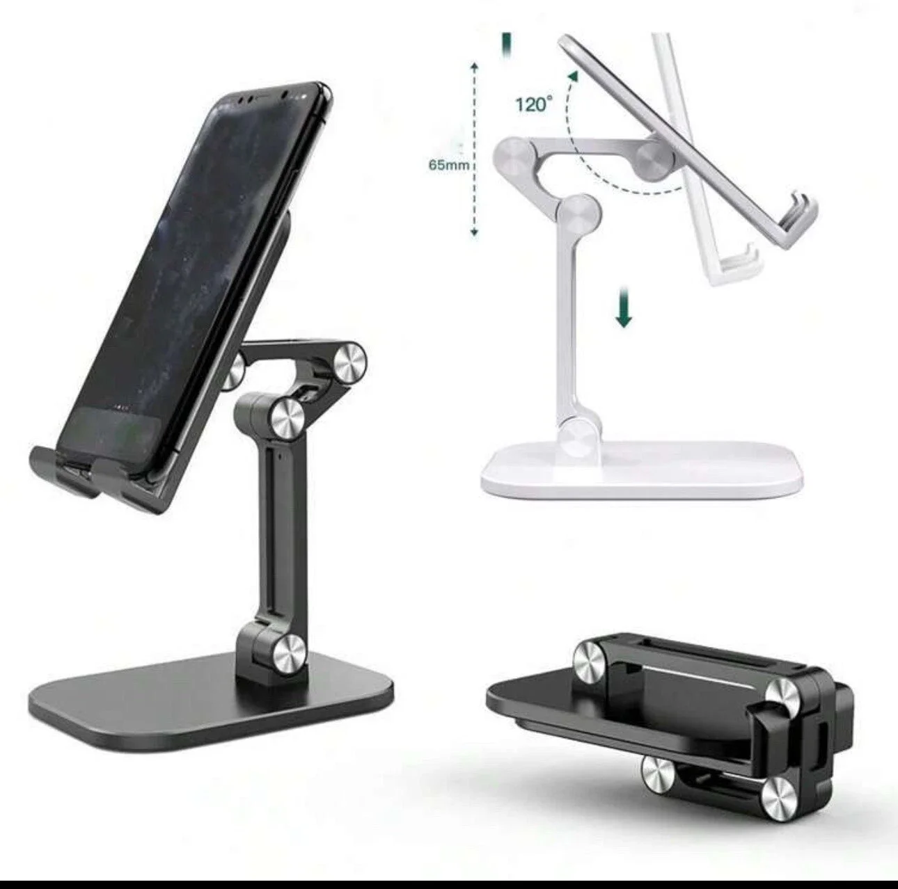 Essential Home Gym with Foldable, 1Pc Foldable Desk Phone Holder - Long-Lasting Performance Model 8F7C33
