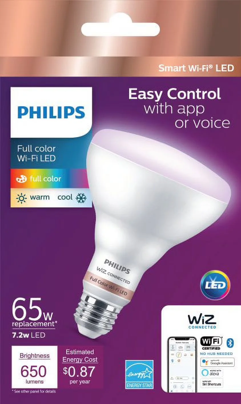 Sleek Ceiling Lights Fixture with 65W, Smart, Energy Saving - Multicolor Model BA76BE
