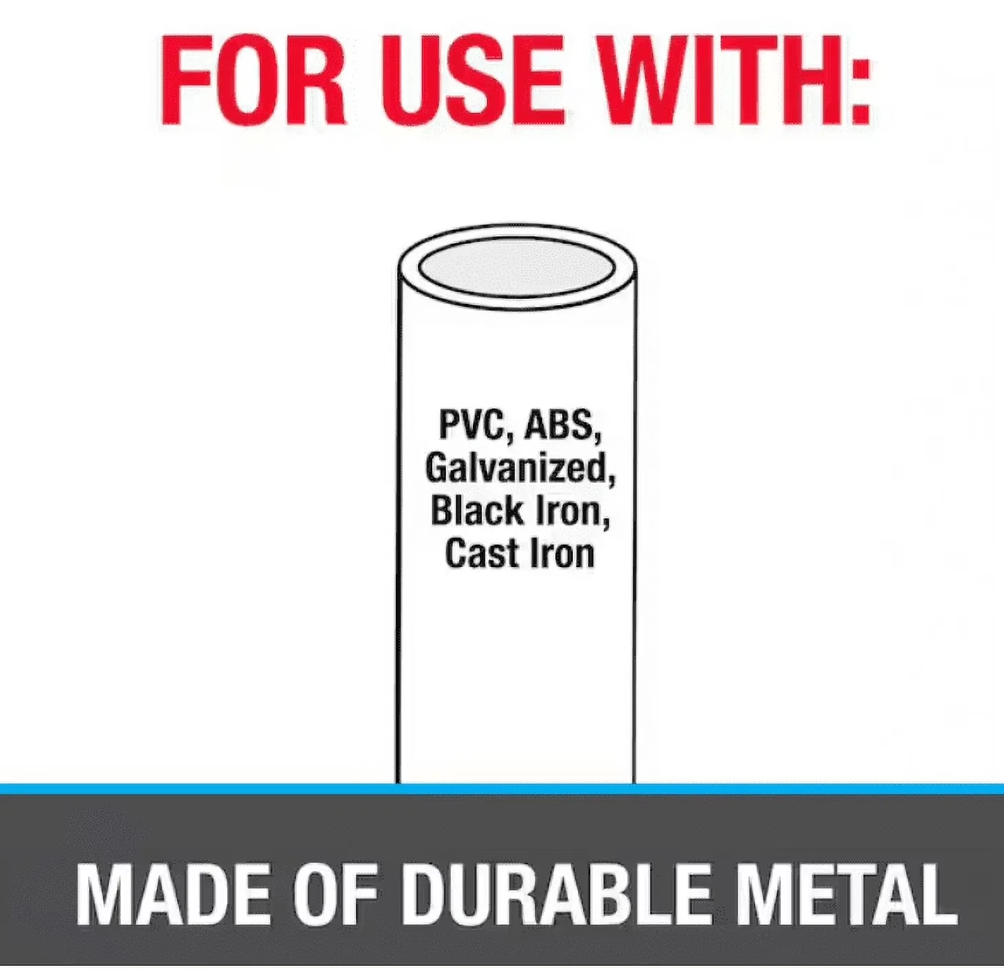 Modern Measuring Layout with 3/4" x 10' Galvanized Tab Tape - 28 Ga, 10ft Galvanized Plumbers Tape - Galvanized Silver Model CDC394