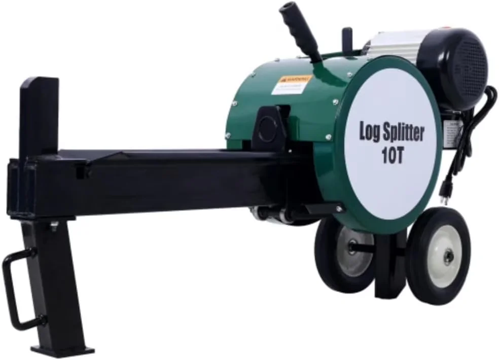 Efficient Logsplitter with 20-inch Electric Log Splitter - Green - Traditional Style Model 6C6DB3