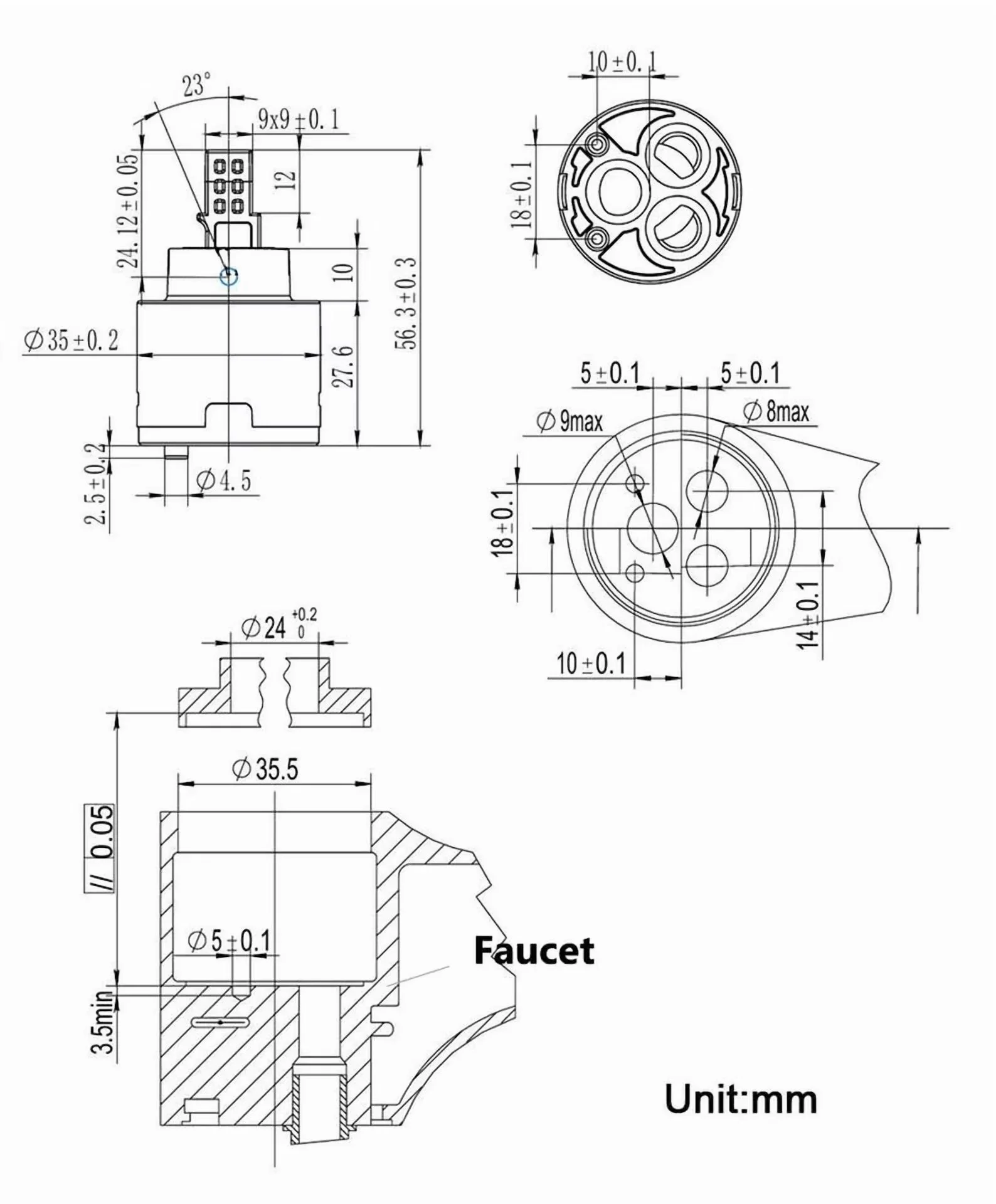 Kitchen Renovation Reliable with Easy to use and practical for everyone. - Ceramic Model 7CD503