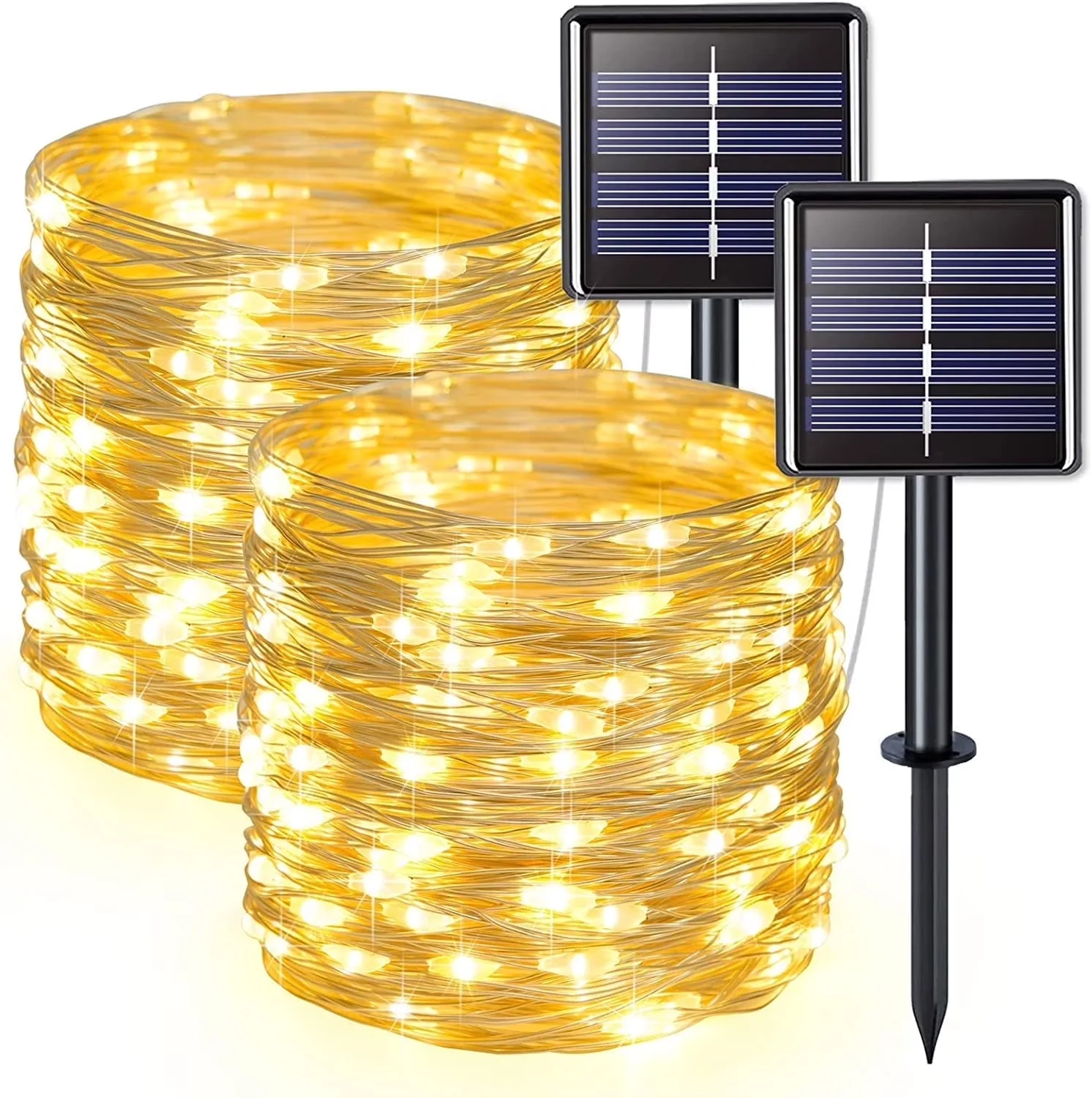 Compact Novelty Light with LED, Solar, Waterproof - Yellow for Camping, Garden Model A0A40A