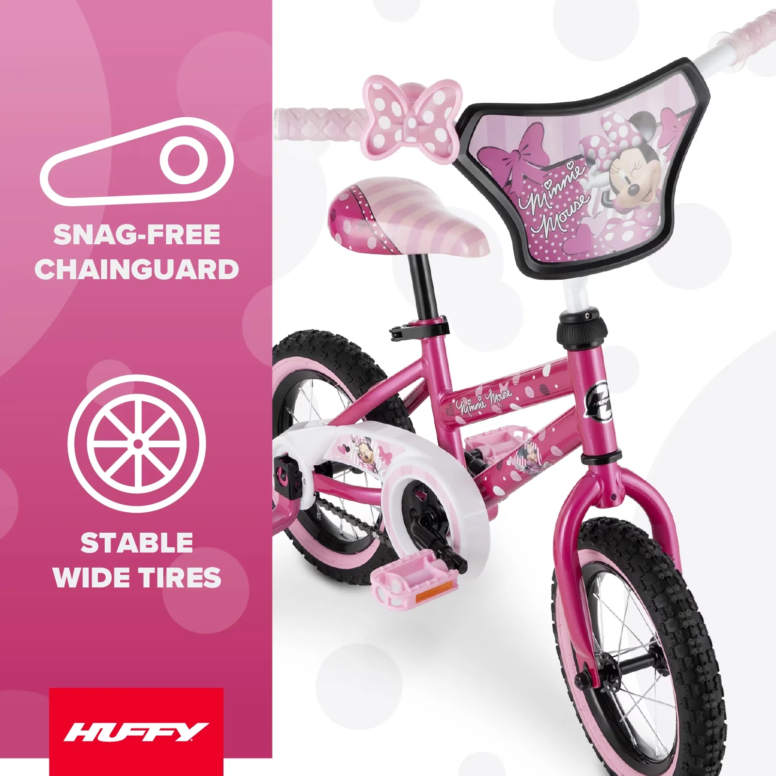Kids Bike Innovative with Adjustable Seat, Adjustable Seat Height, Girl's - Pink, White Model 11E50D