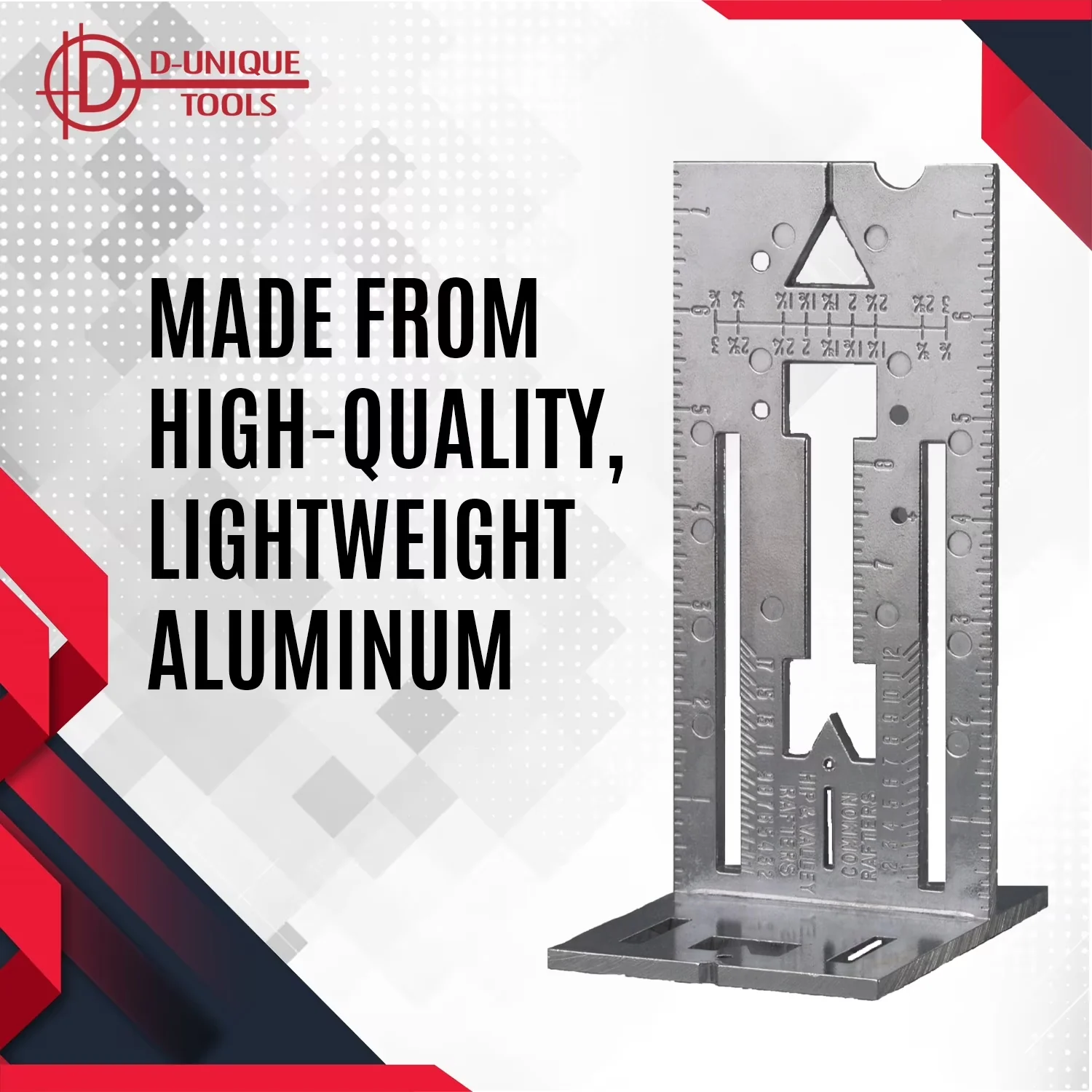 Efficient Measuring Layout with Lightweight - Aluminum Unique - Satisfaction Guaranteed Model 2CCA9C
