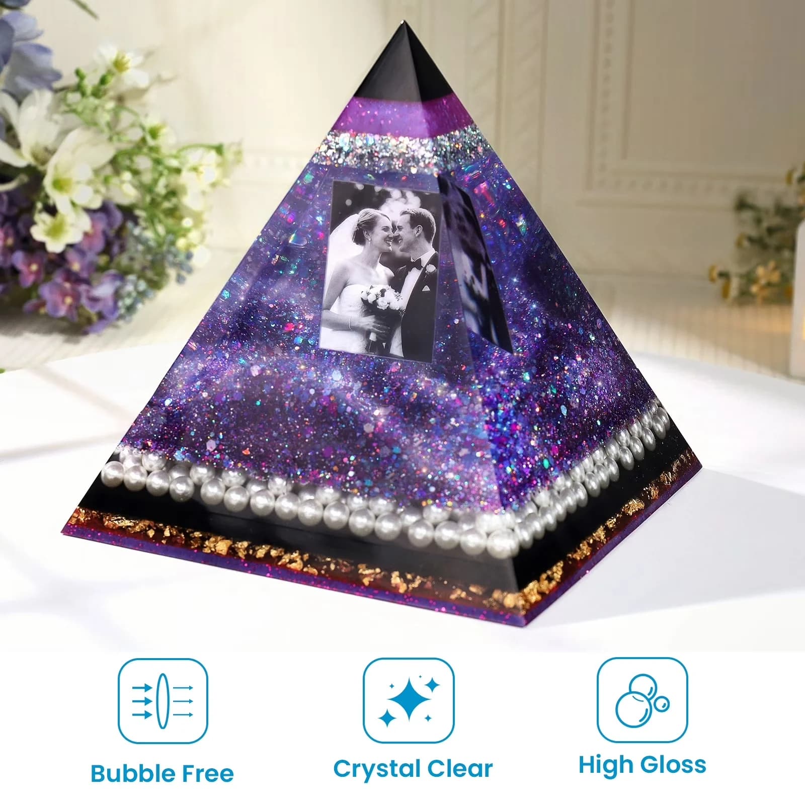 Stylish Building Material with Low Odor, Bubble Free, Crystal Clear - Clear Model 2A838C