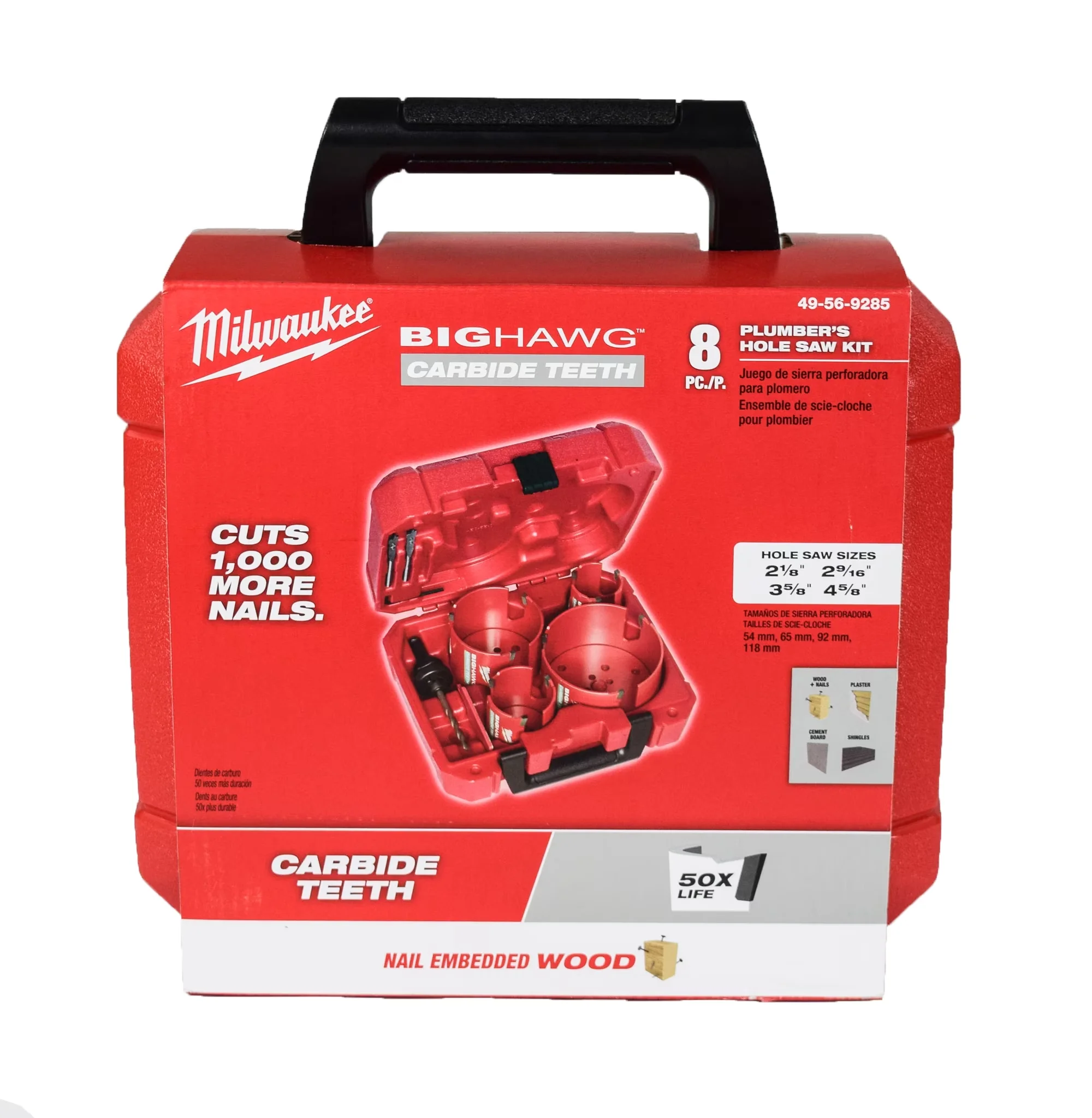 Innovative Hand Tool with Heavy-Duty, 3 tooth design for fast aggressive cuts. - Black Model 276CBF
