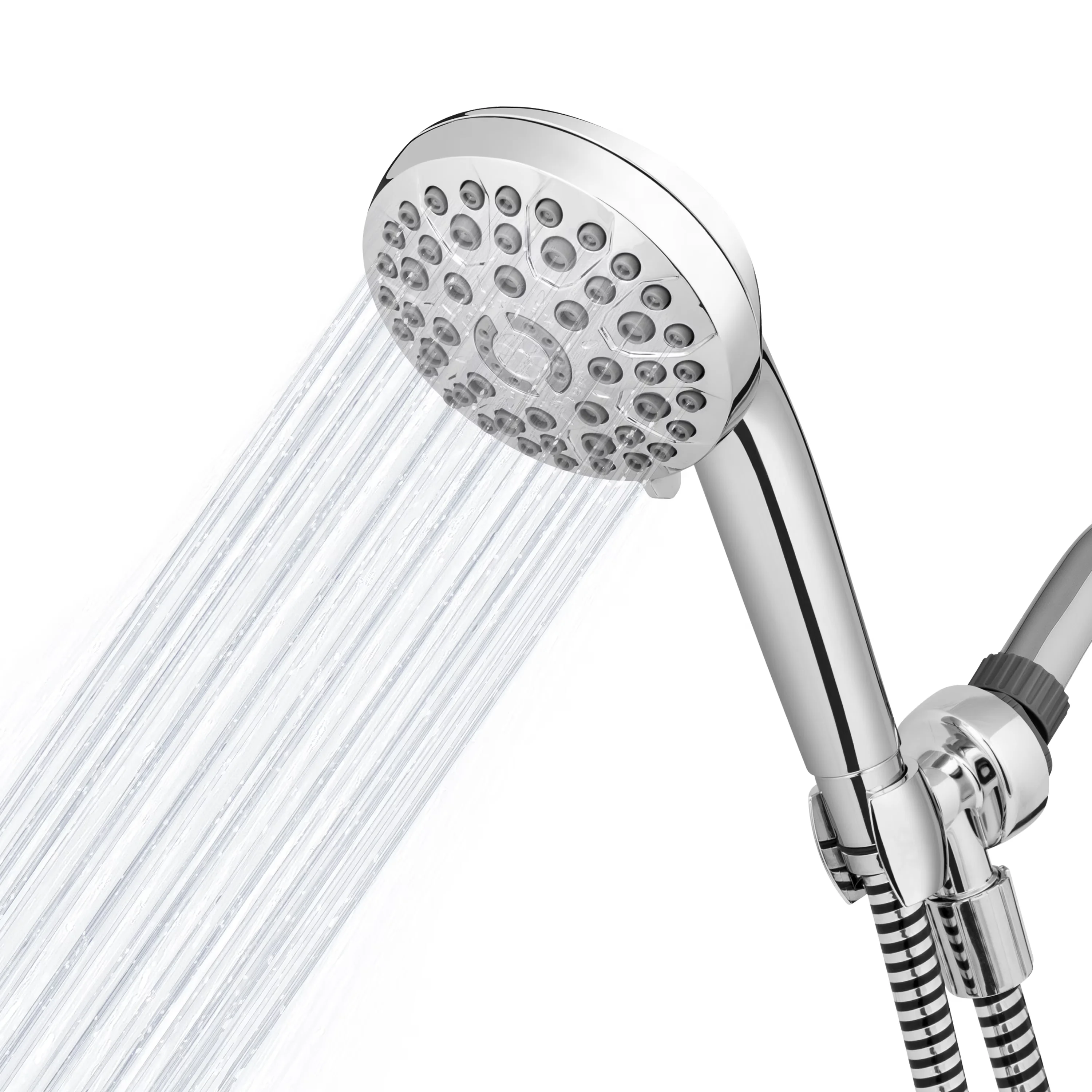 Innovative Shower Head with Handheld, XSP-753E - Plastic 4 inch diameter Model D04FA8