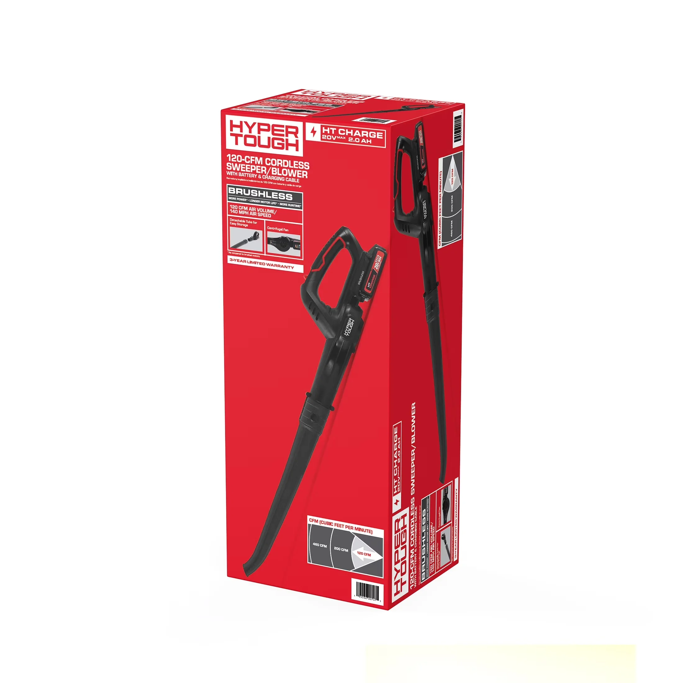 Classic Leaf Blower with Battery, 20V, 20V Sweeper - Contemporary Style Model E22233