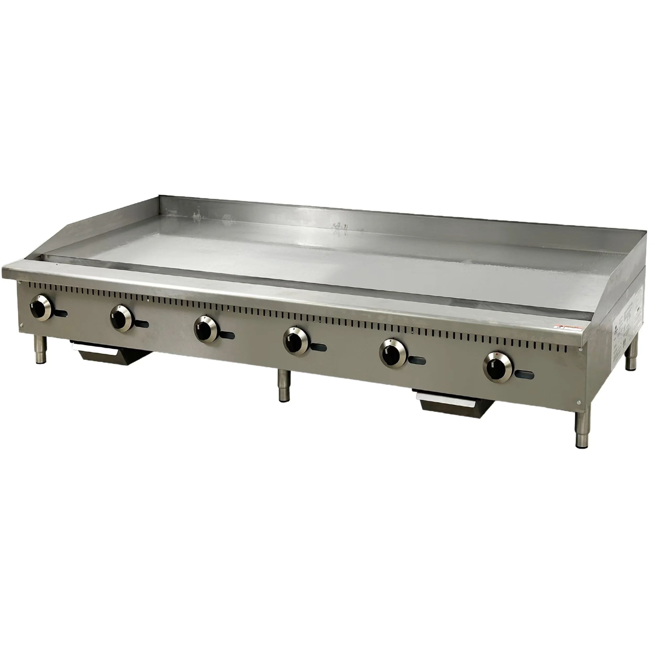 Efficient Flat Top Grill with Cooking Equipment - Silver Stainless Steel Model 646575