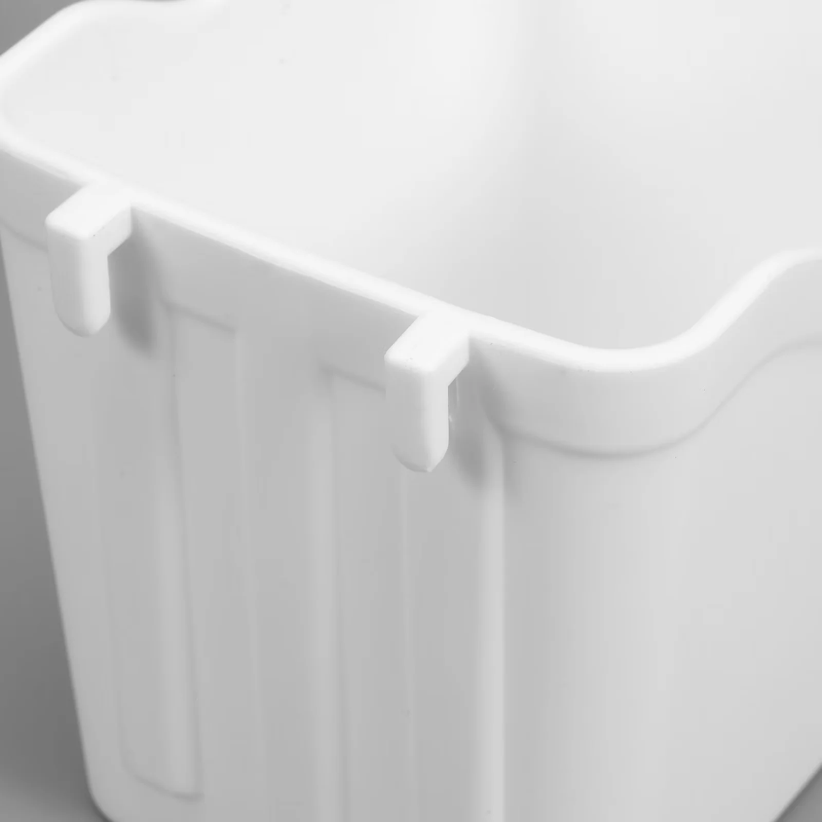 Essential Toolstorage with Diamond Coated, 【WHAT WILL YOU GET】 6 x pegboard bins - White Abs Model 6F1DB4