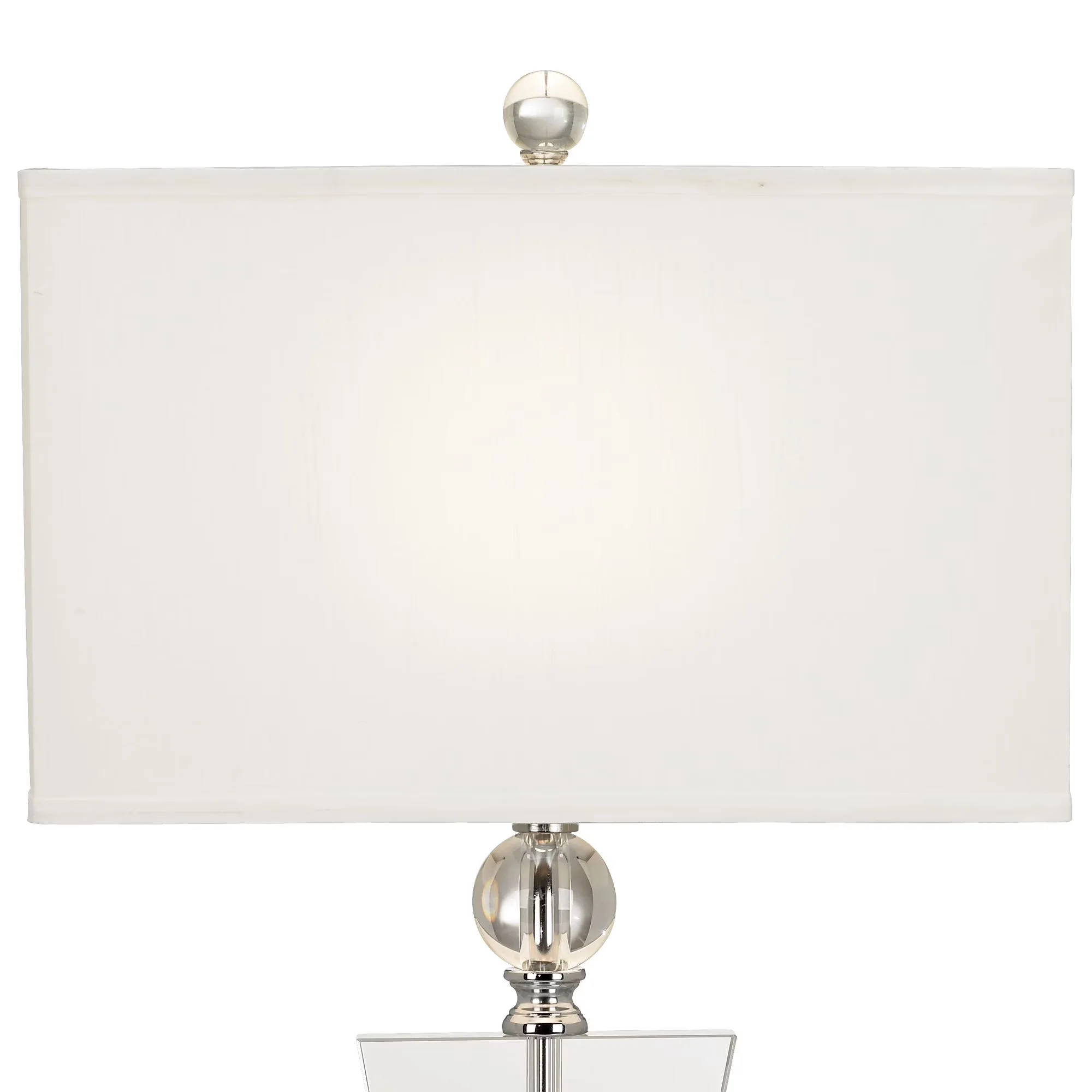 Lamp Set Efficient with Incandescent, Modern - Crystal Glass Clear 1/2 Model B280D9