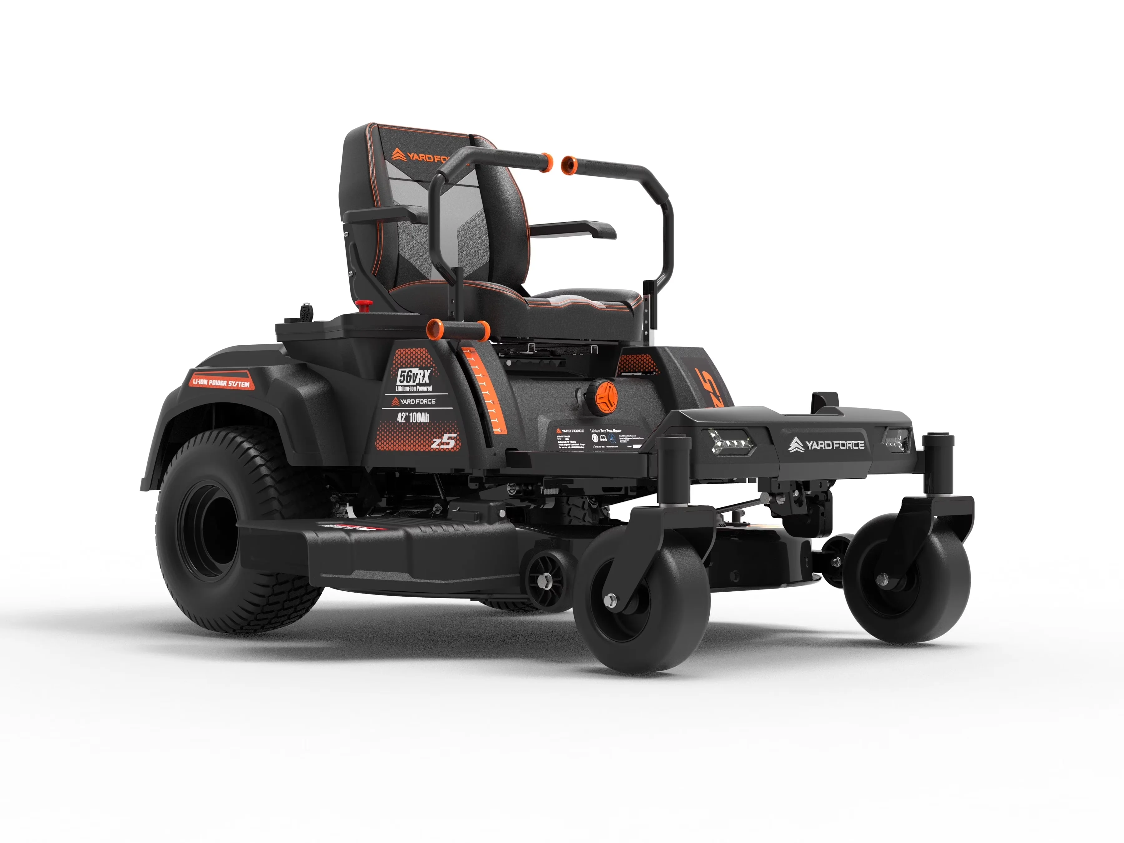 Reliable Riding Lawn Mower with Battery, LED, 56V - Z42-562 - Quality Construction Model 698156