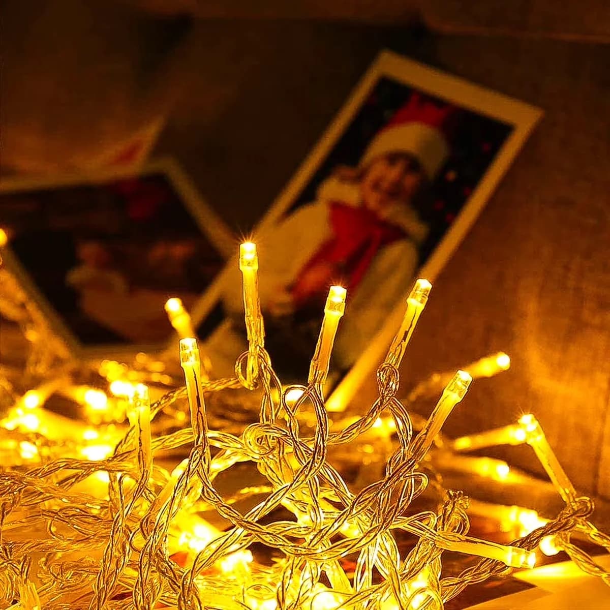Novelty Light Compact with LED, Waterproof, Christmas String Lights Indoor Outdoor - Model 7B1D1F