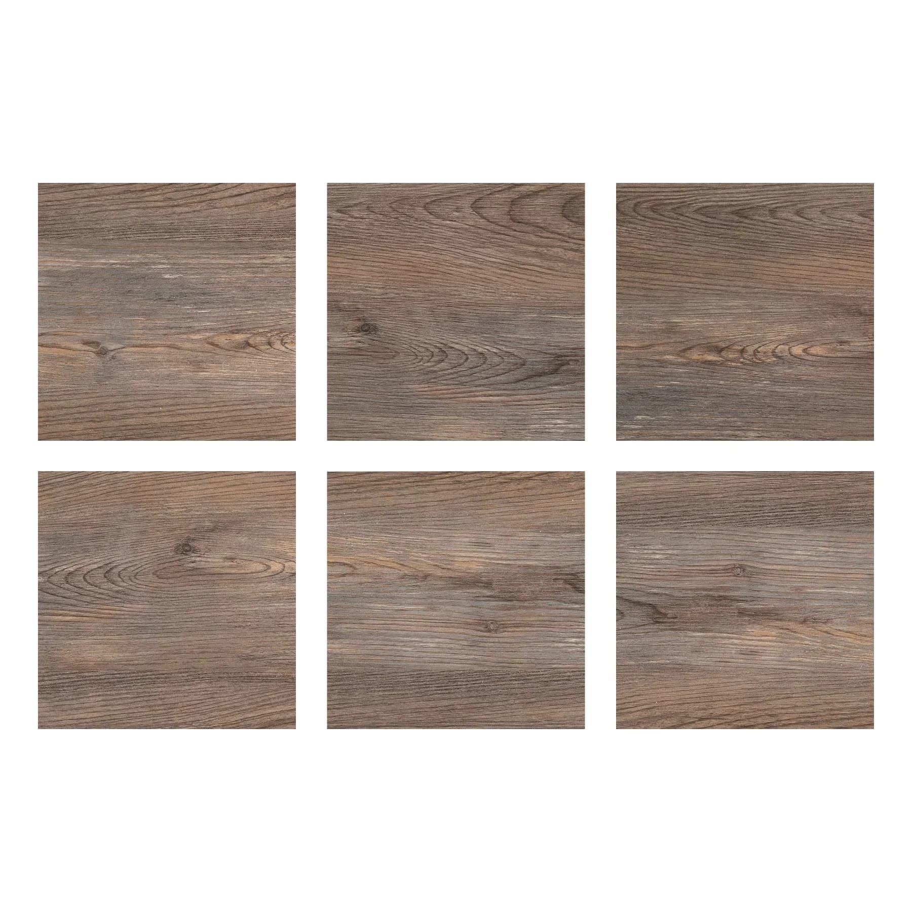 Reliable Grey Vinyl Flooring Vinyl Plank Flooring with Water-Resistant, Covers 10 square feet - Brown Virgin Vinyl Model 711E2E