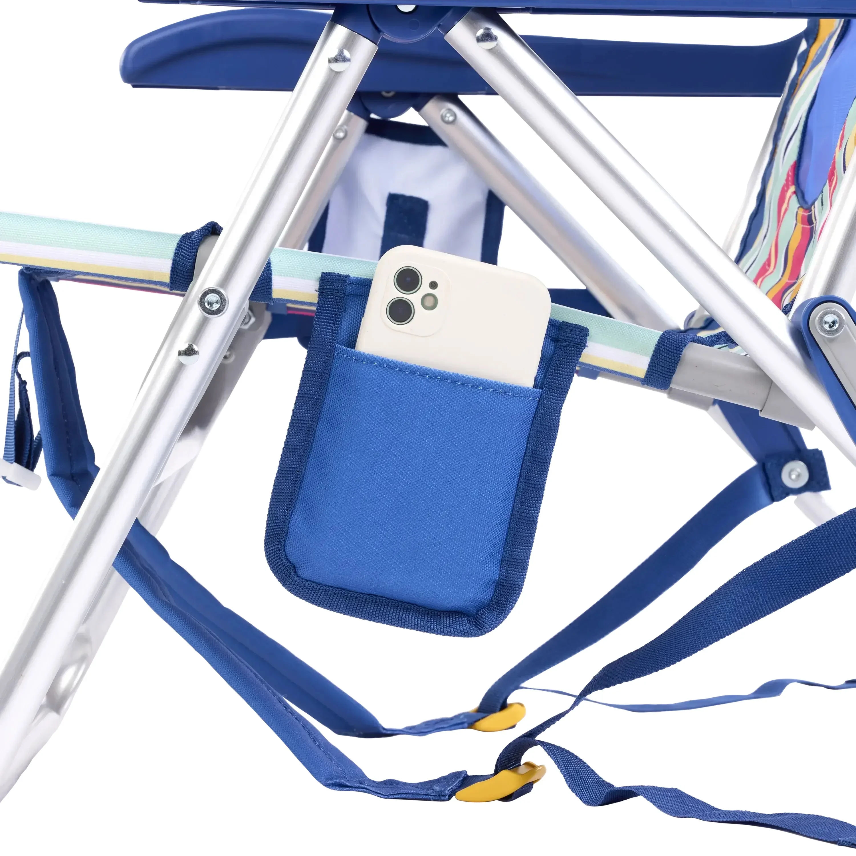 Versatile Beach Chair with Folding, Adjustable - Aluminum, Steel, Polyester Model 973558