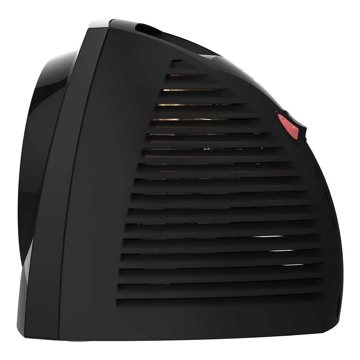 Stylish Portable And Electric Space Heater with Automatic Shutoff, 2-Pack, Cool Touch Case - Black Model ABCAEB