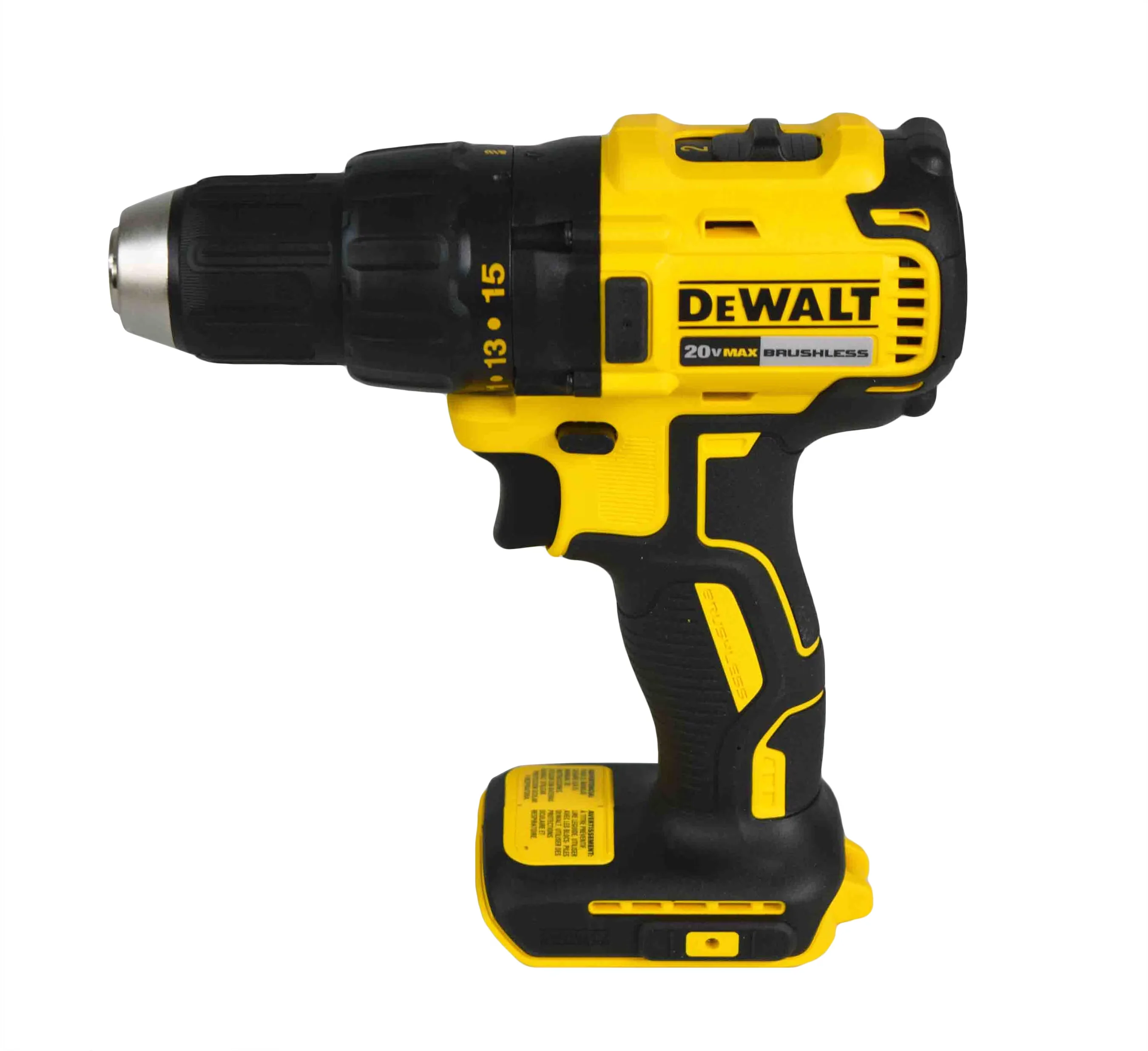 Modern Drills Driver with Battery, 20V, Lightweight - Yellow 8" DCD777B Model 722995
