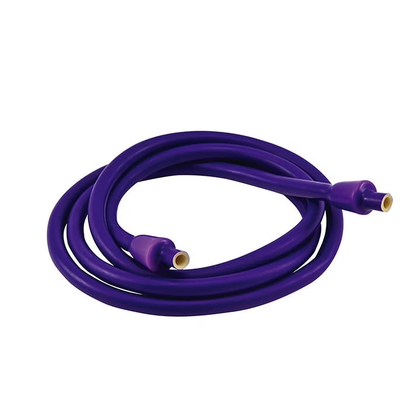Home Gym Accessory Efficient with 5' Resistance Cable - Purple Rubber - Compact and Portable Model 0C0B01