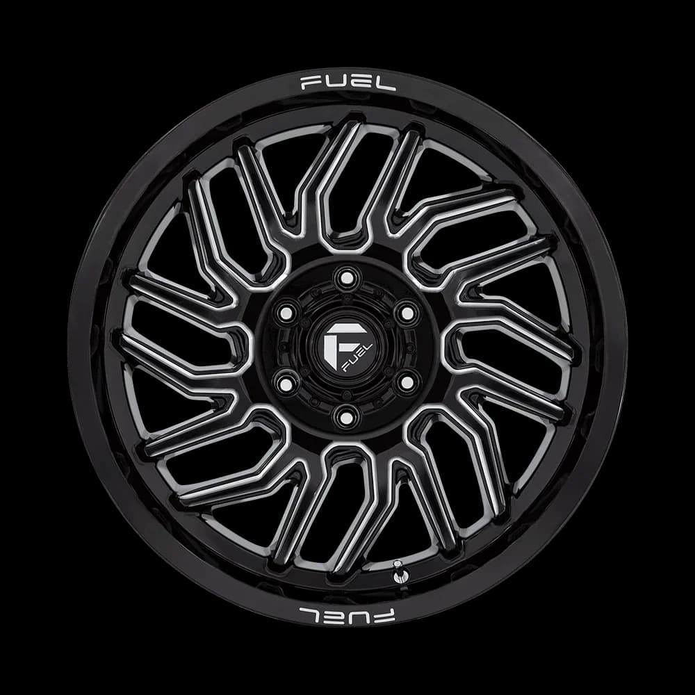 Wheels And Rim Durable with Wheel Finish: Gloss Black Milled, Wheel Part Number: D80720908450 - Cast Aluminum Black Model 031586