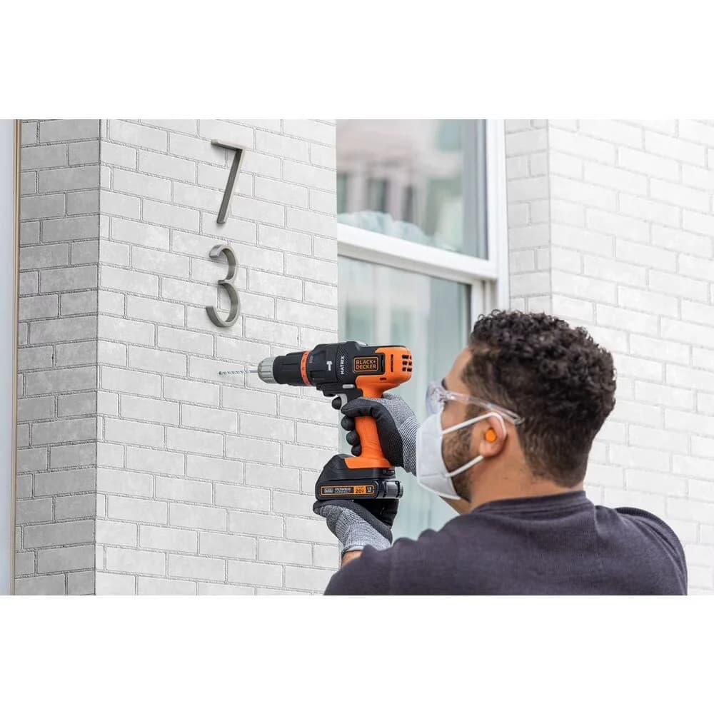 Professional Drills Driver with Easy Attachment, ™ Hammer Drill, 2-Speed Setting - Model 7A6D0B