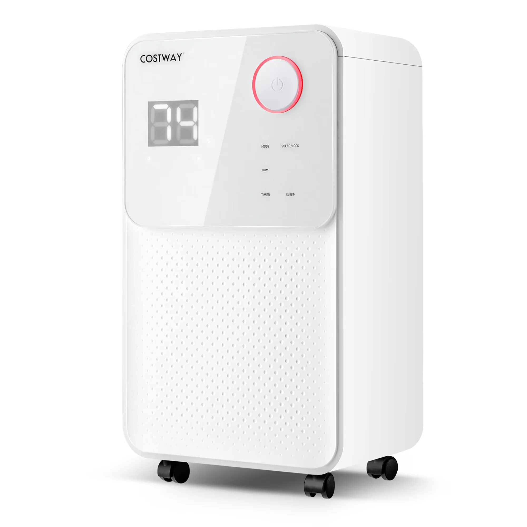 Classic Dehumidifier with Automatic Defrost Control, 90%RH), 9-Pint(DOE) - White Model E04FA2