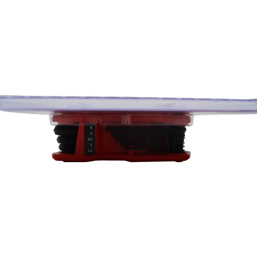 Hand Tool Efficient with Folding, Durable Steel Keys, Compact Folding Design - Red Model 1EC2FF