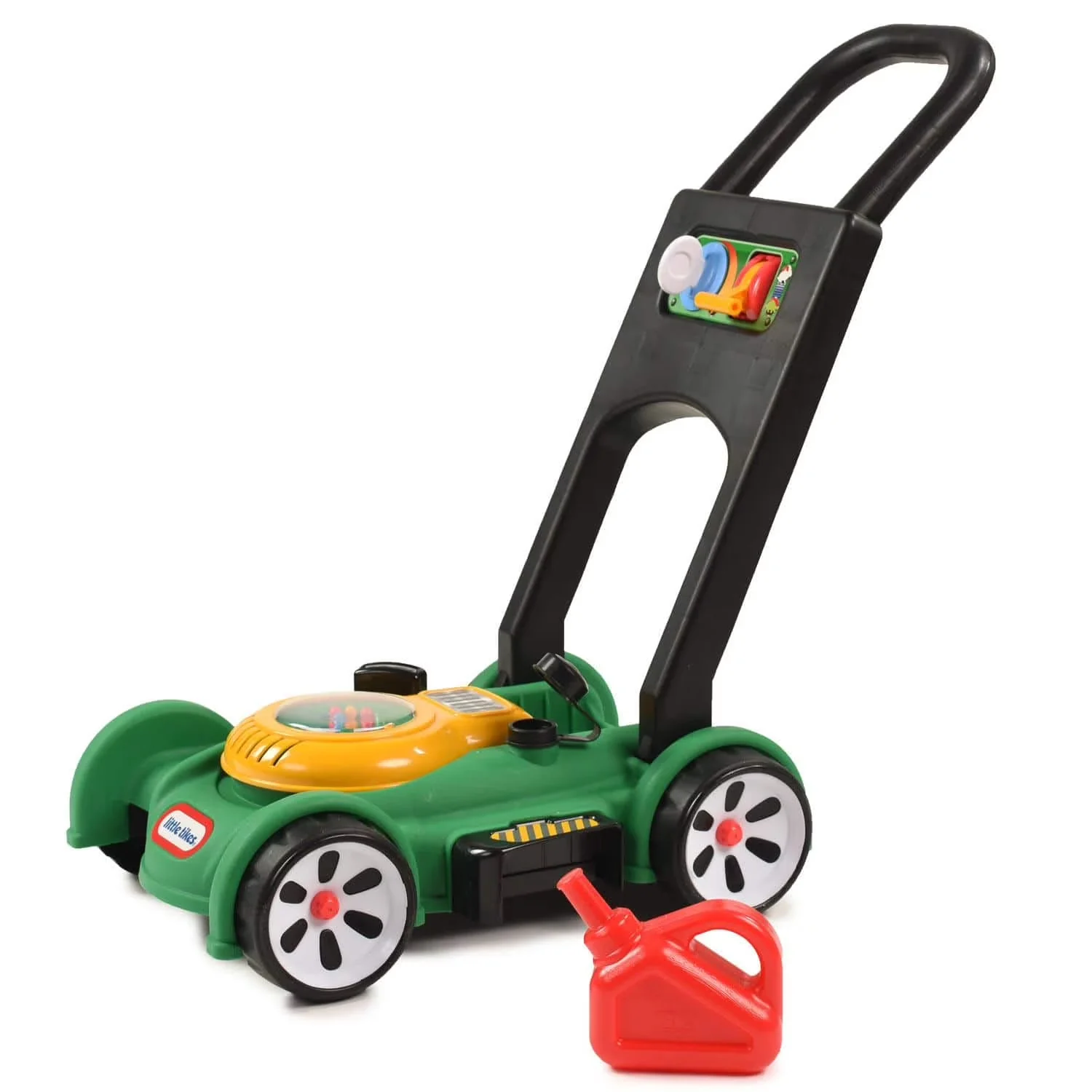Stylish Push Mower with Gas N Go, Removable gas can - Plastic Multicolor Model 511F01