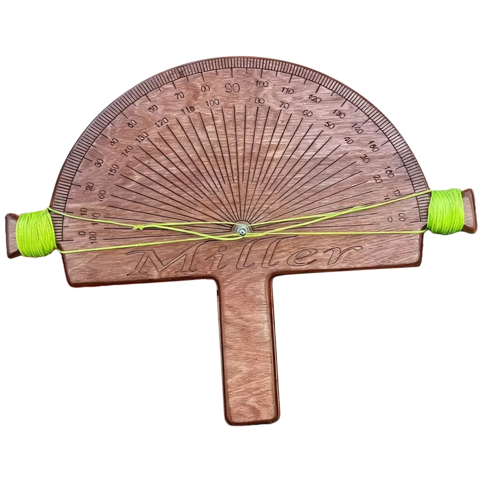 Quality Measuring Layout with Accurate Measurement, Adjustable, Durable - Brown Wood Model F6CAC7