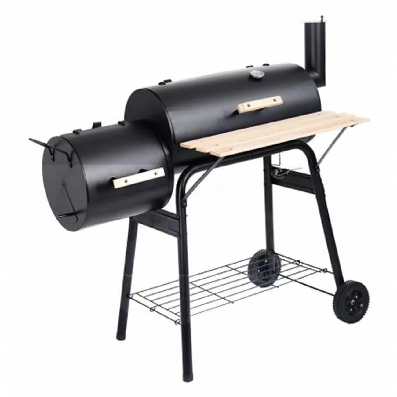 Versatile Charcoal Grill with Durable cast iron and anti-rust, Brand new and high quality - Black Cast Iron Model 18C130