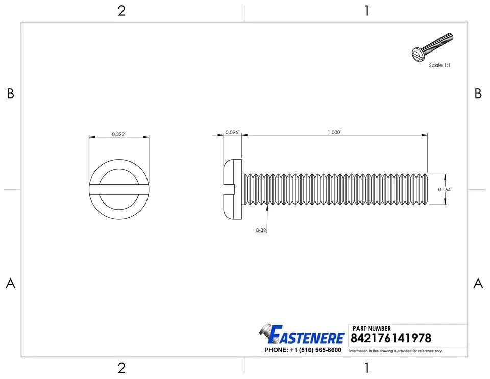 Innovative Fastener - 8-32 for Multiple Applications Model 27CDB6